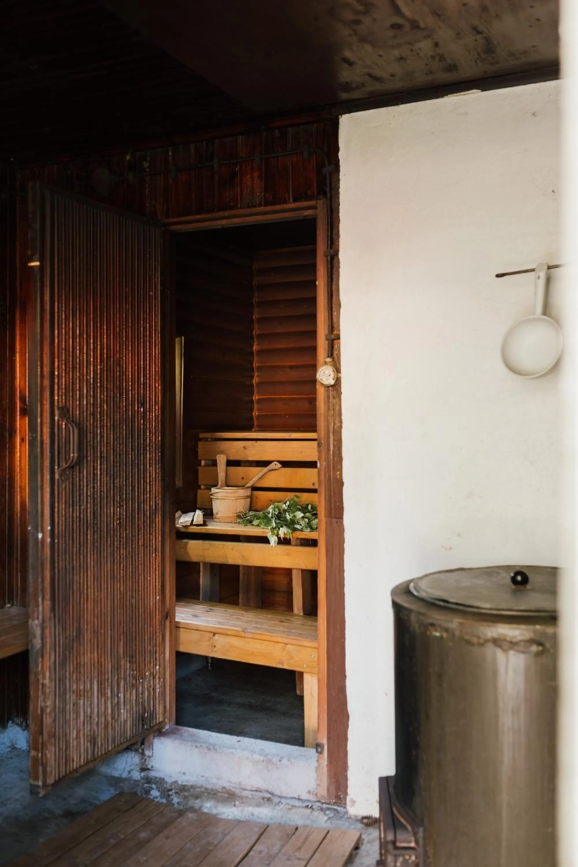 Sauna in Pikku Torppa Cottage