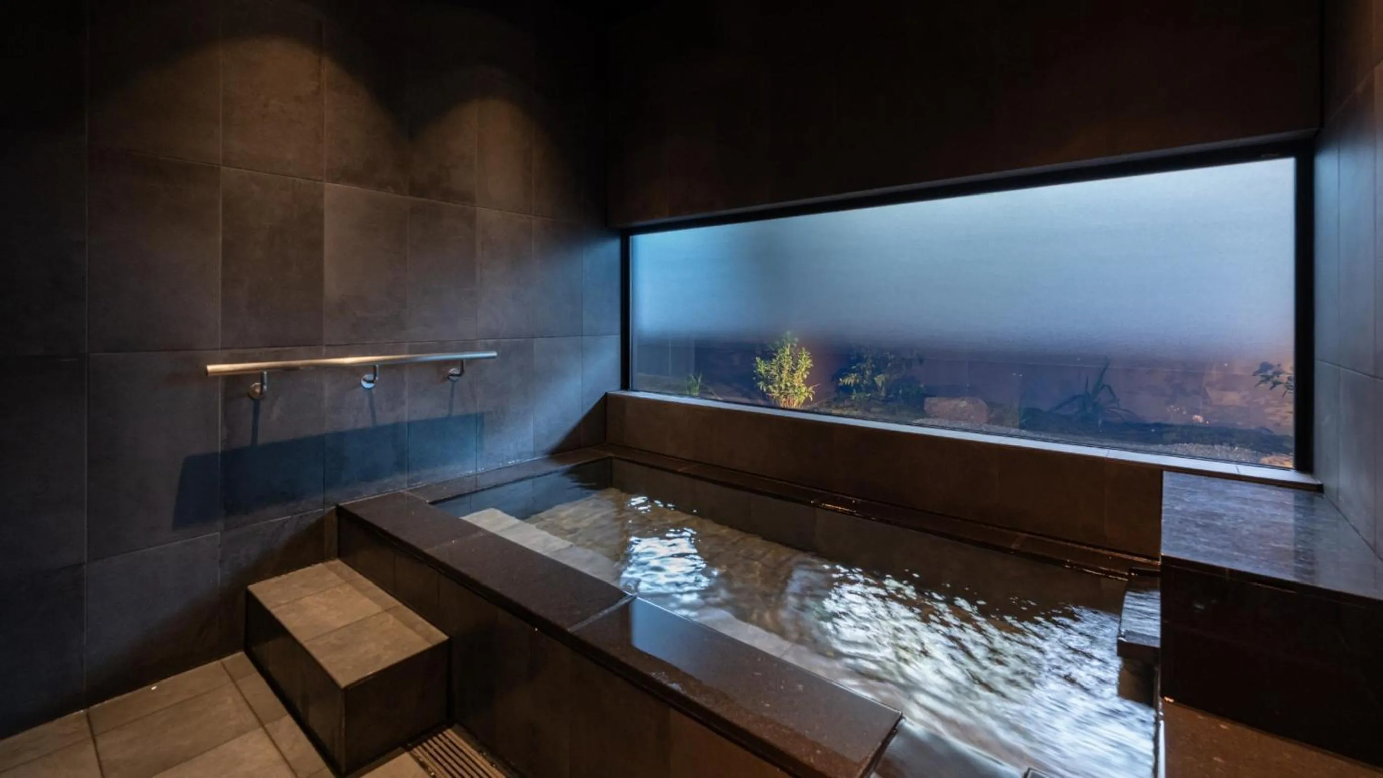 Hot Spring Bath in Onn Yuda Onsen