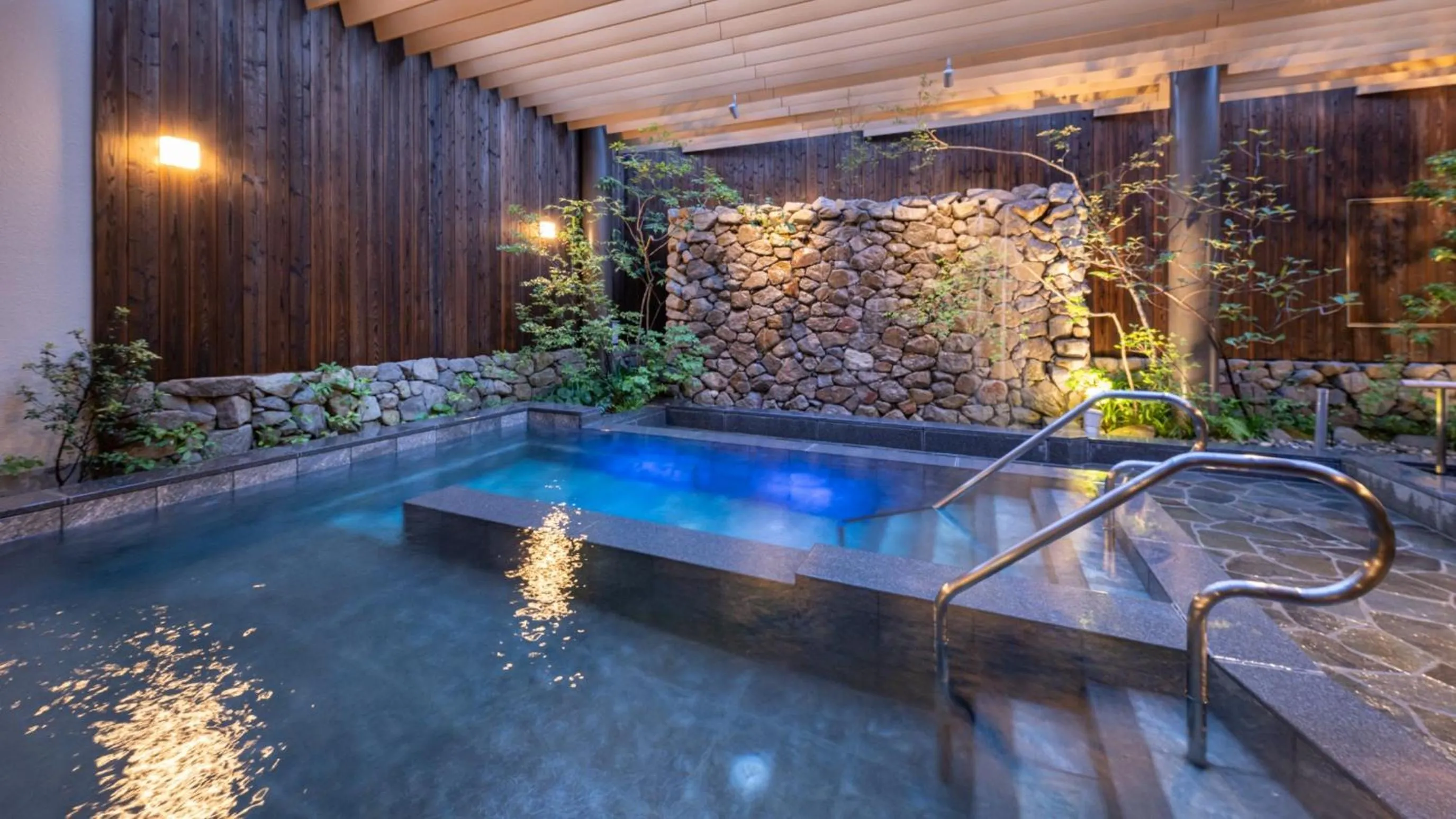 Hot Spring Bath in Onn Yuda Onsen