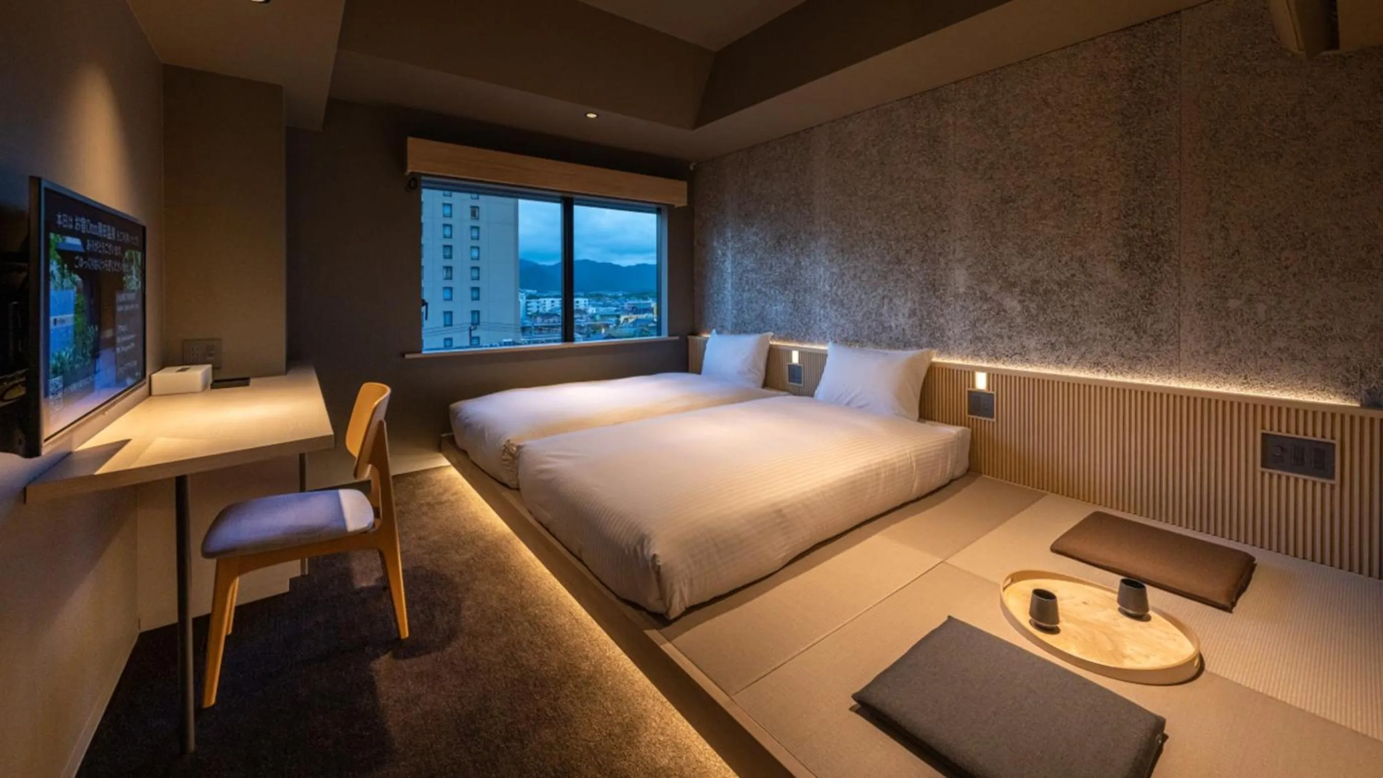 Photo of the whole room, Bed in Onn Yuda Onsen