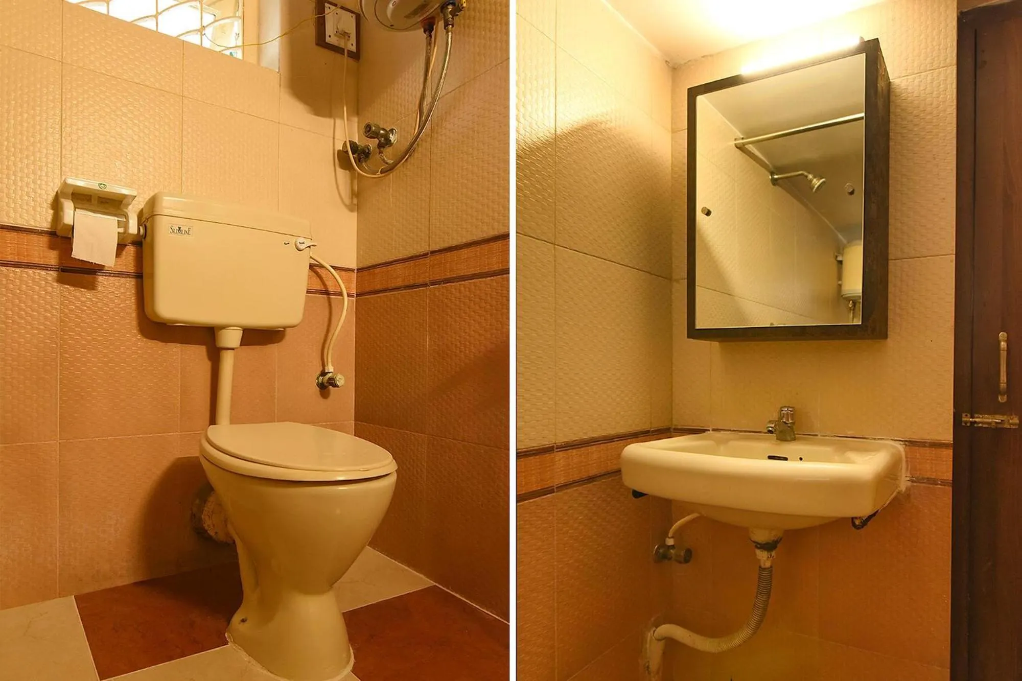 Bathroom in FabHotel Shivalya