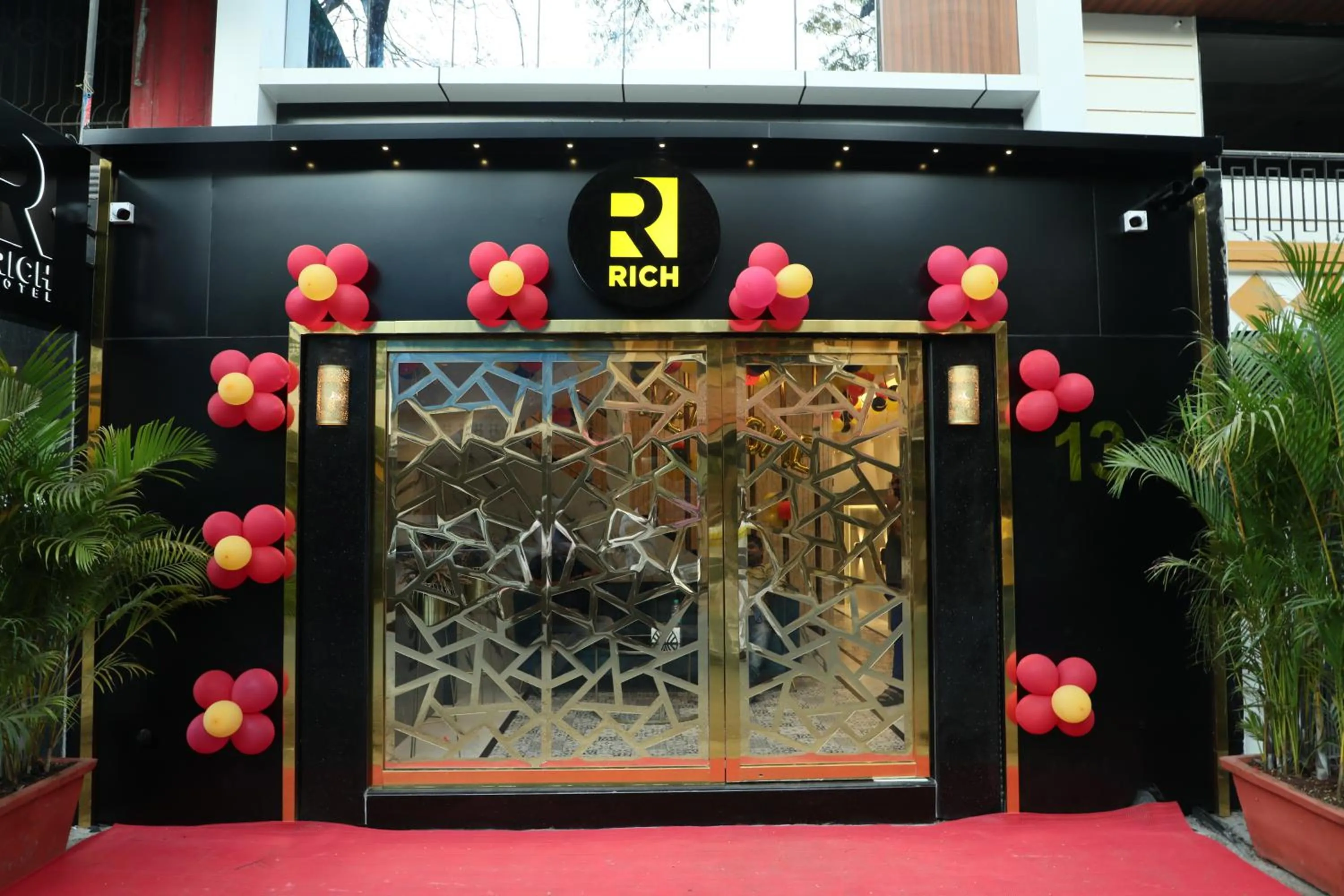 Facade/entrance in Rich Hotel Mumbai