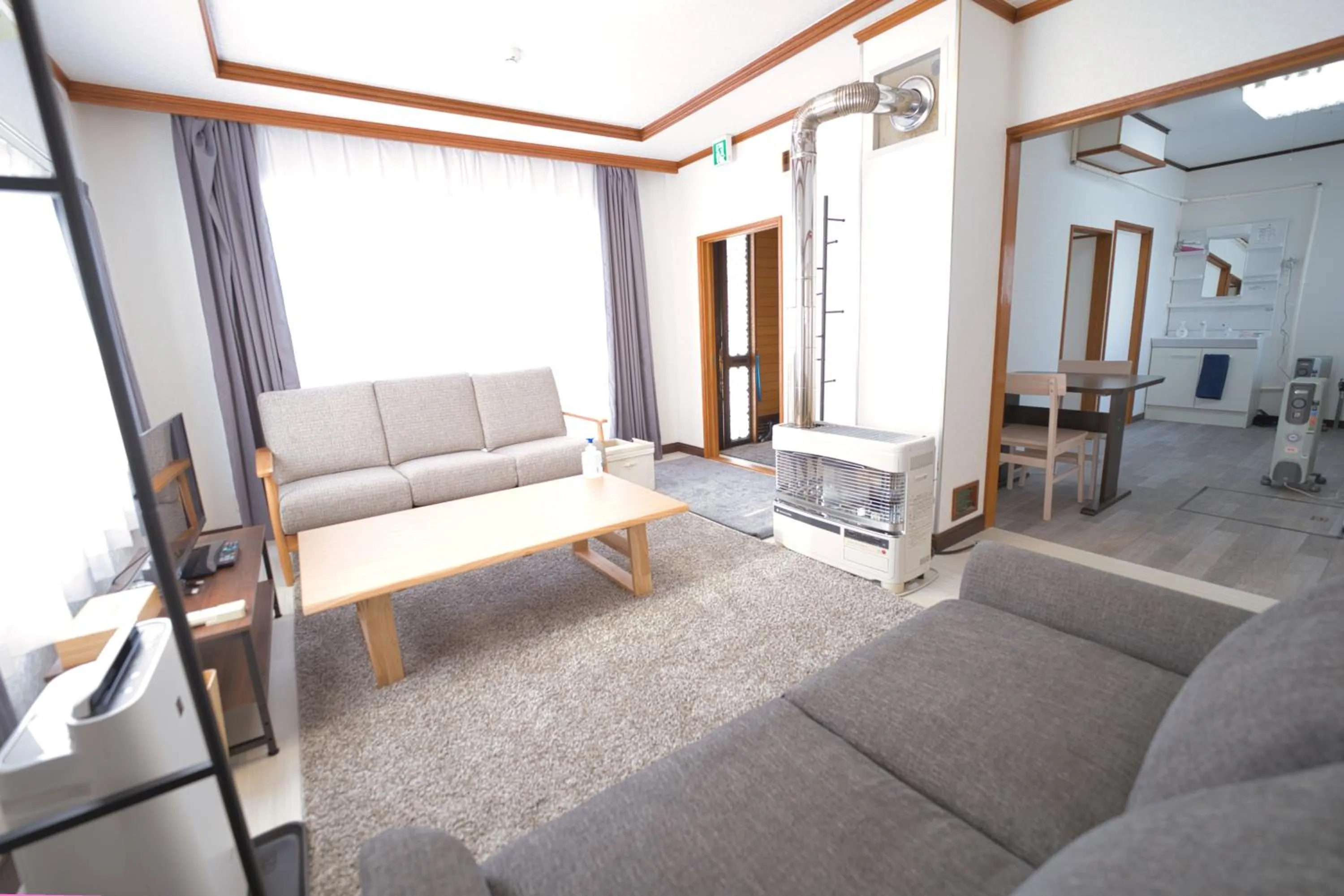 Living room in Furano Ski House