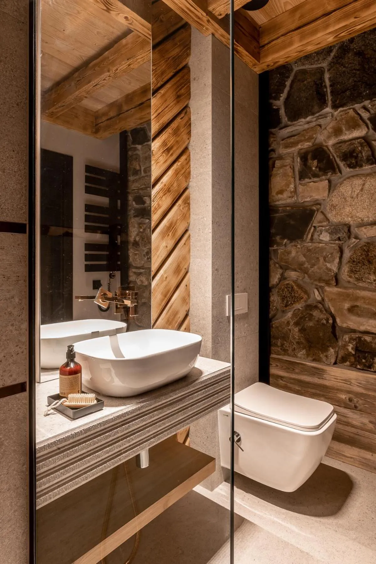 Bathroom in Villa T Apartments & SPA