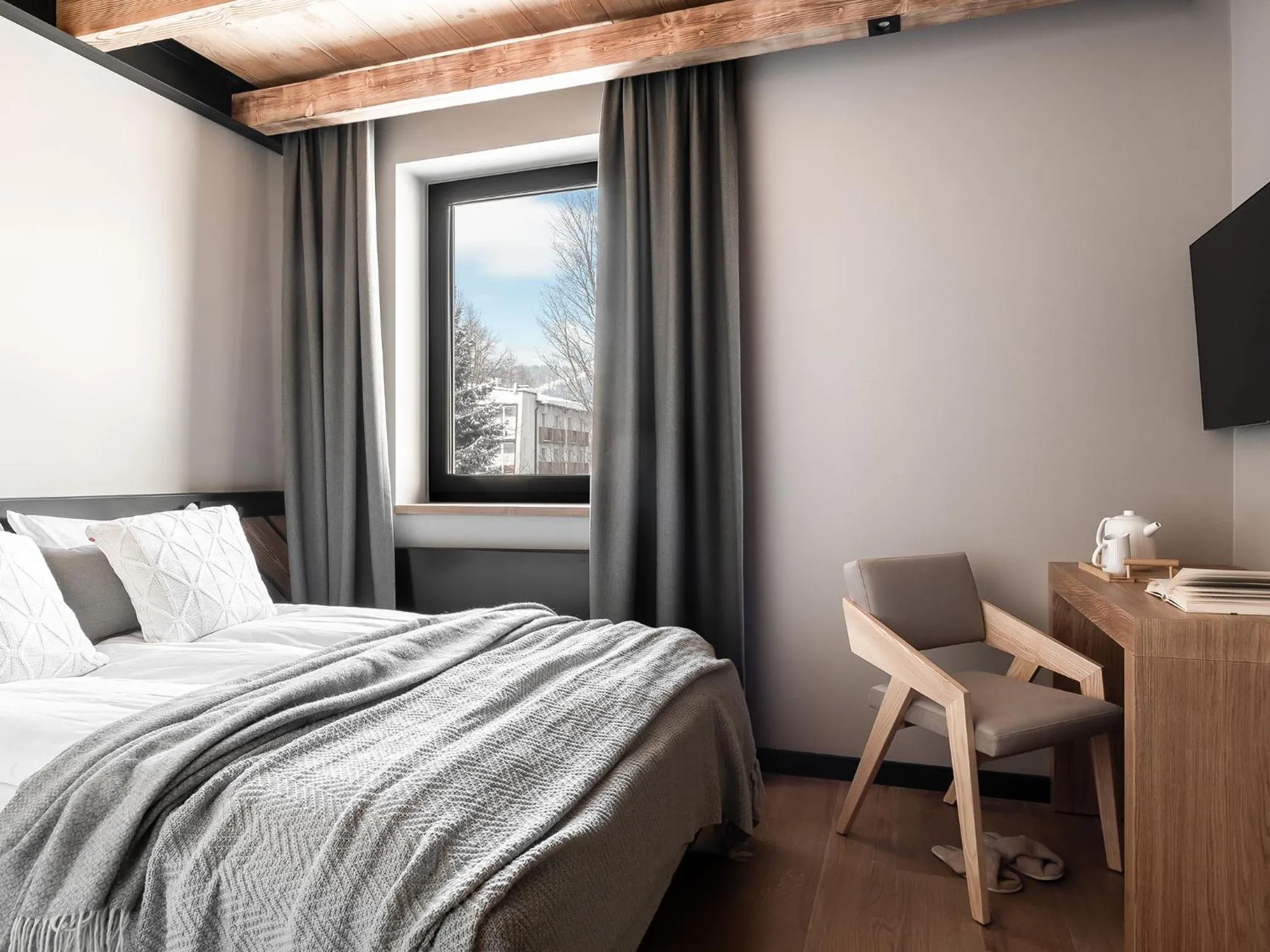 Bed in Villa T Apartments & SPA