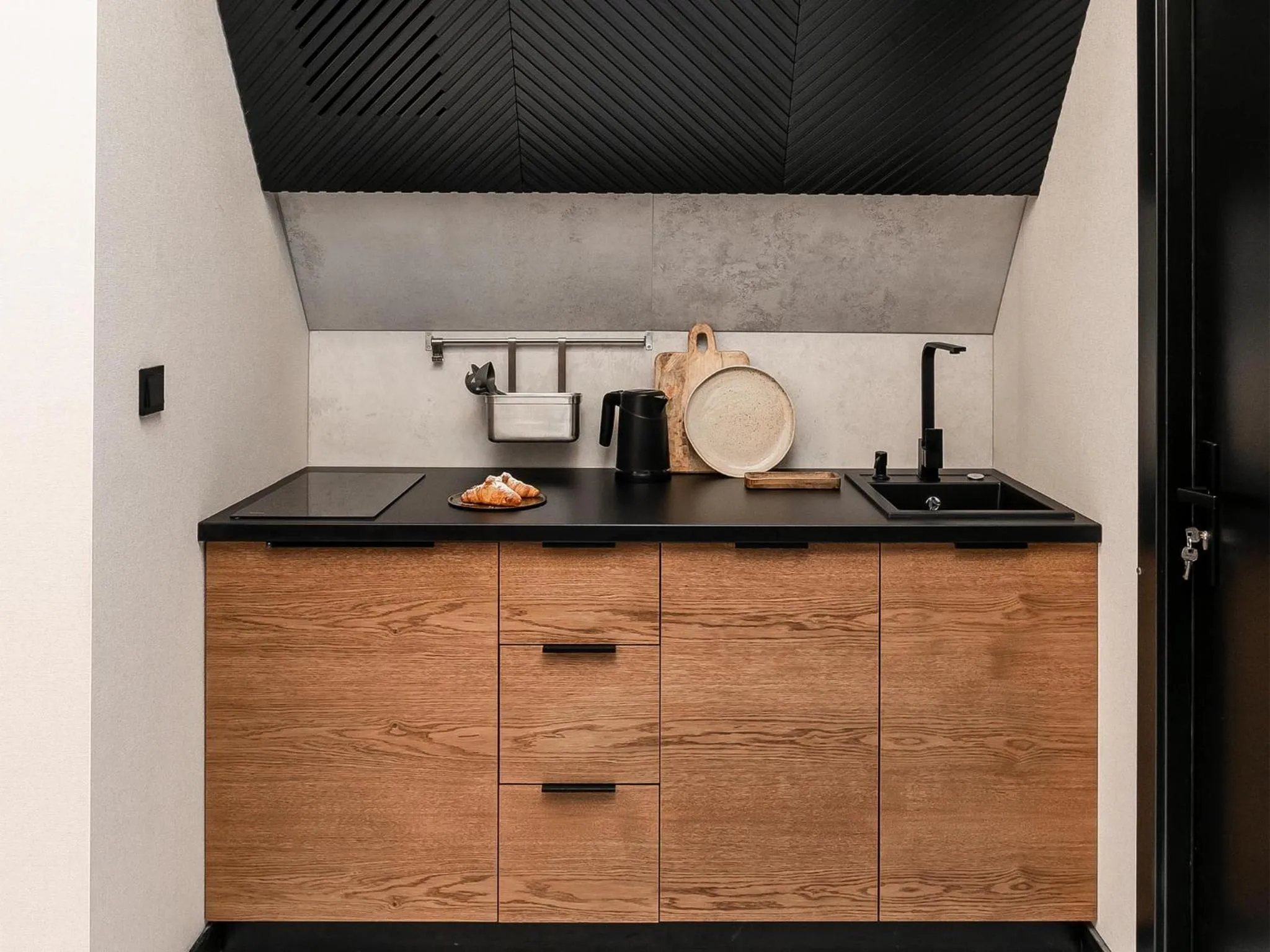 Coffee/tea facilities in Villa T Apartments & SPA