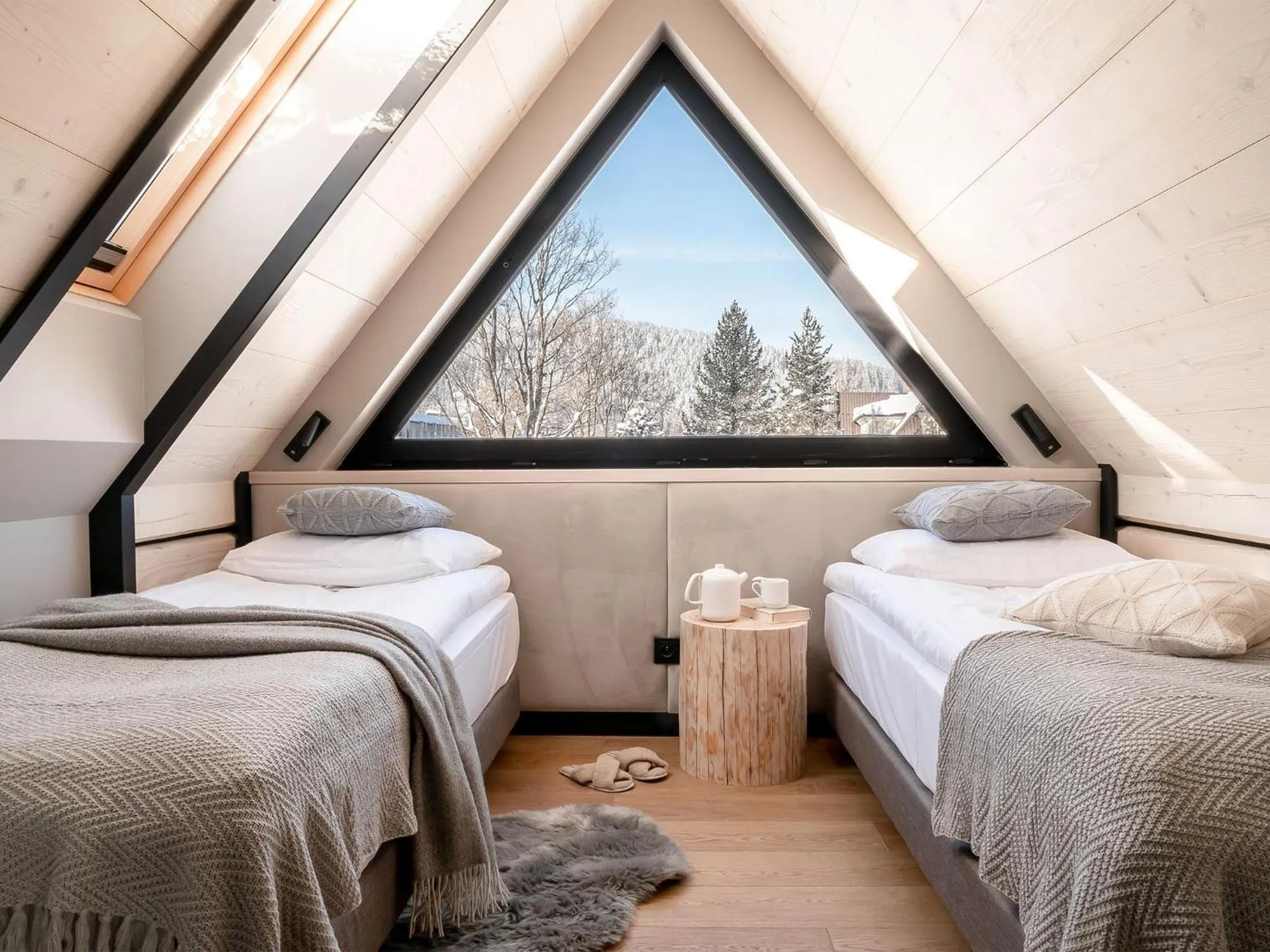 Bed in Villa T Apartments & SPA