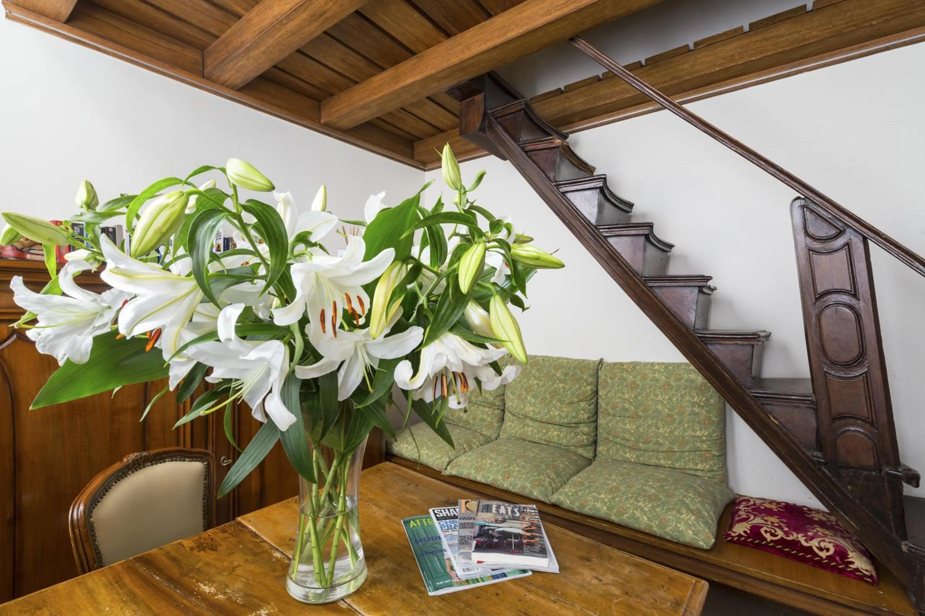 Communal lounge/ TV room in Palazzo Guardi