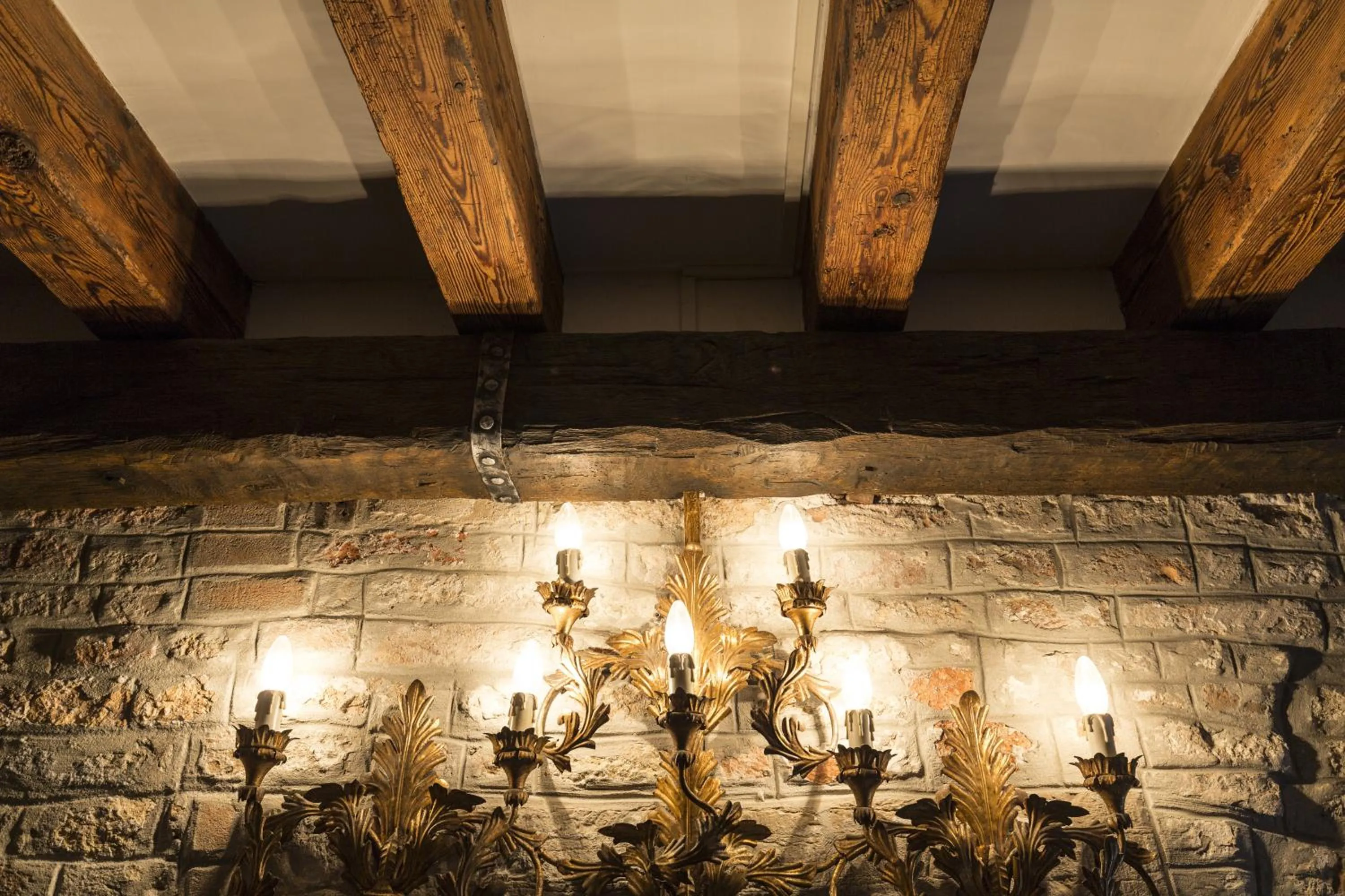 Decorative detail in Palazzo Guardi