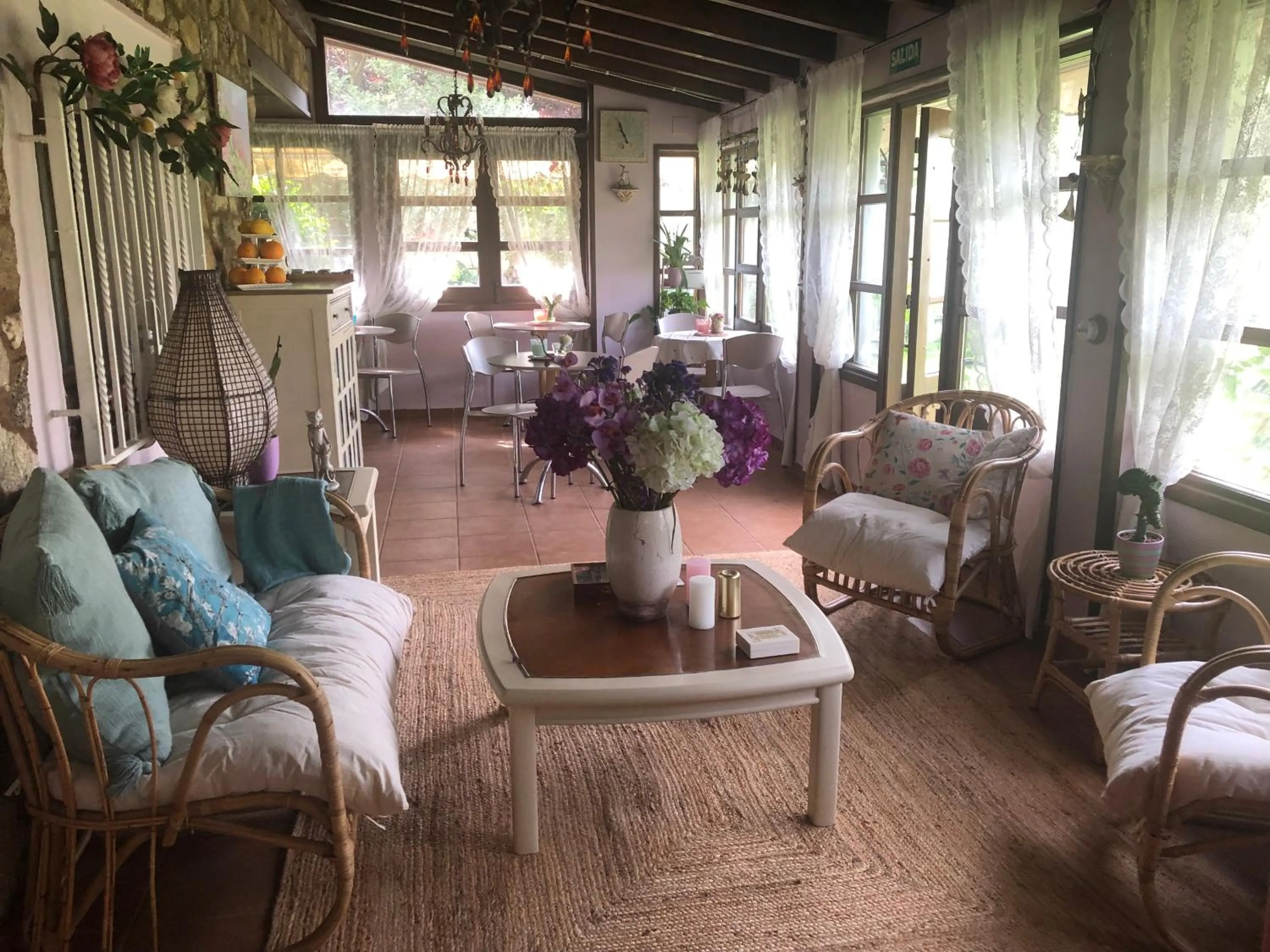 Living room in Finca Vergel