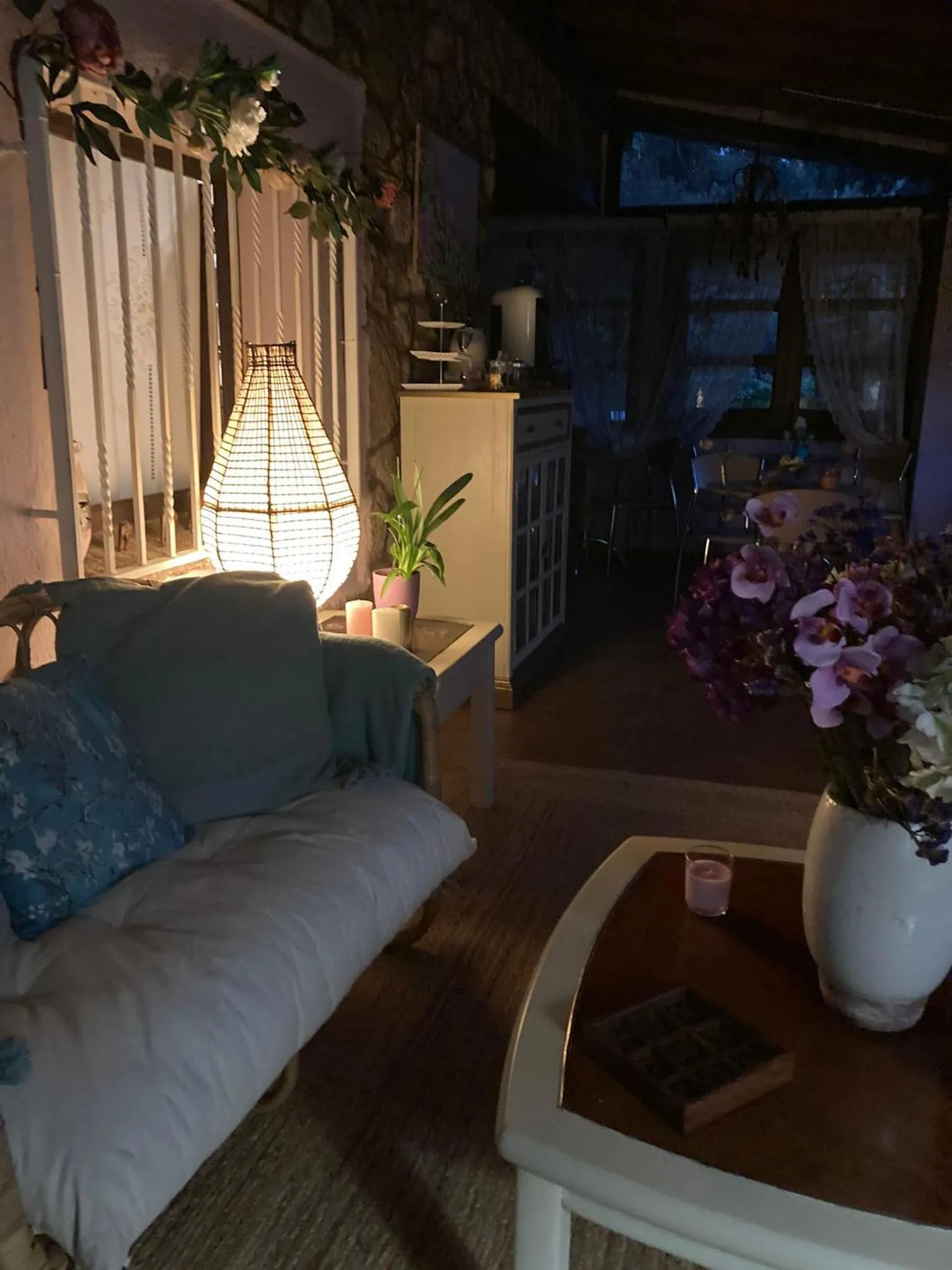 Living room in Finca Vergel