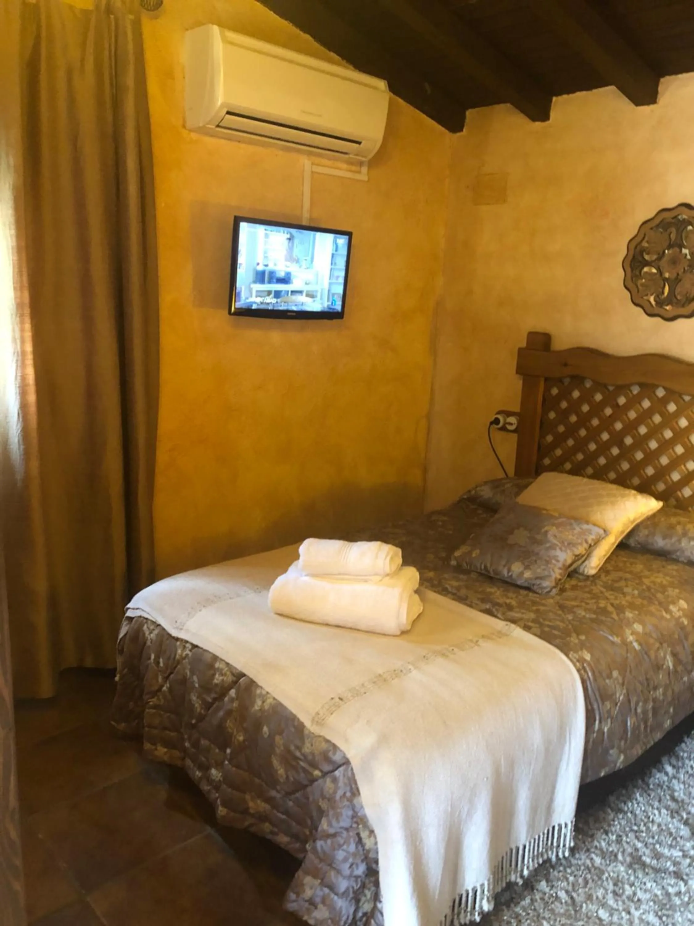 Bedroom, Bed in Finca Vergel