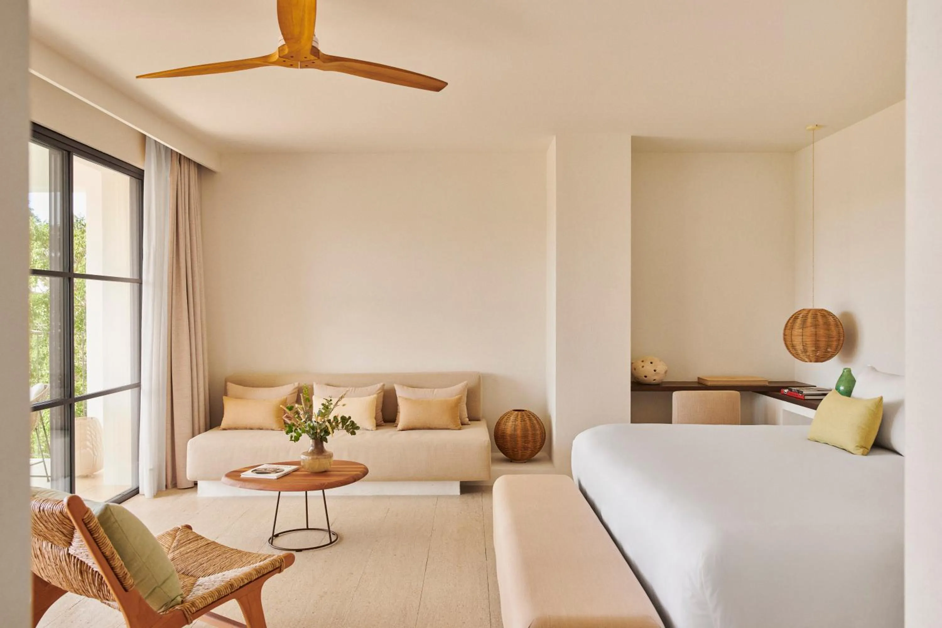 View (from property/room), Bed in La Zambra Resort Mijas - Marbella - The Unbound Collection by Hyatt