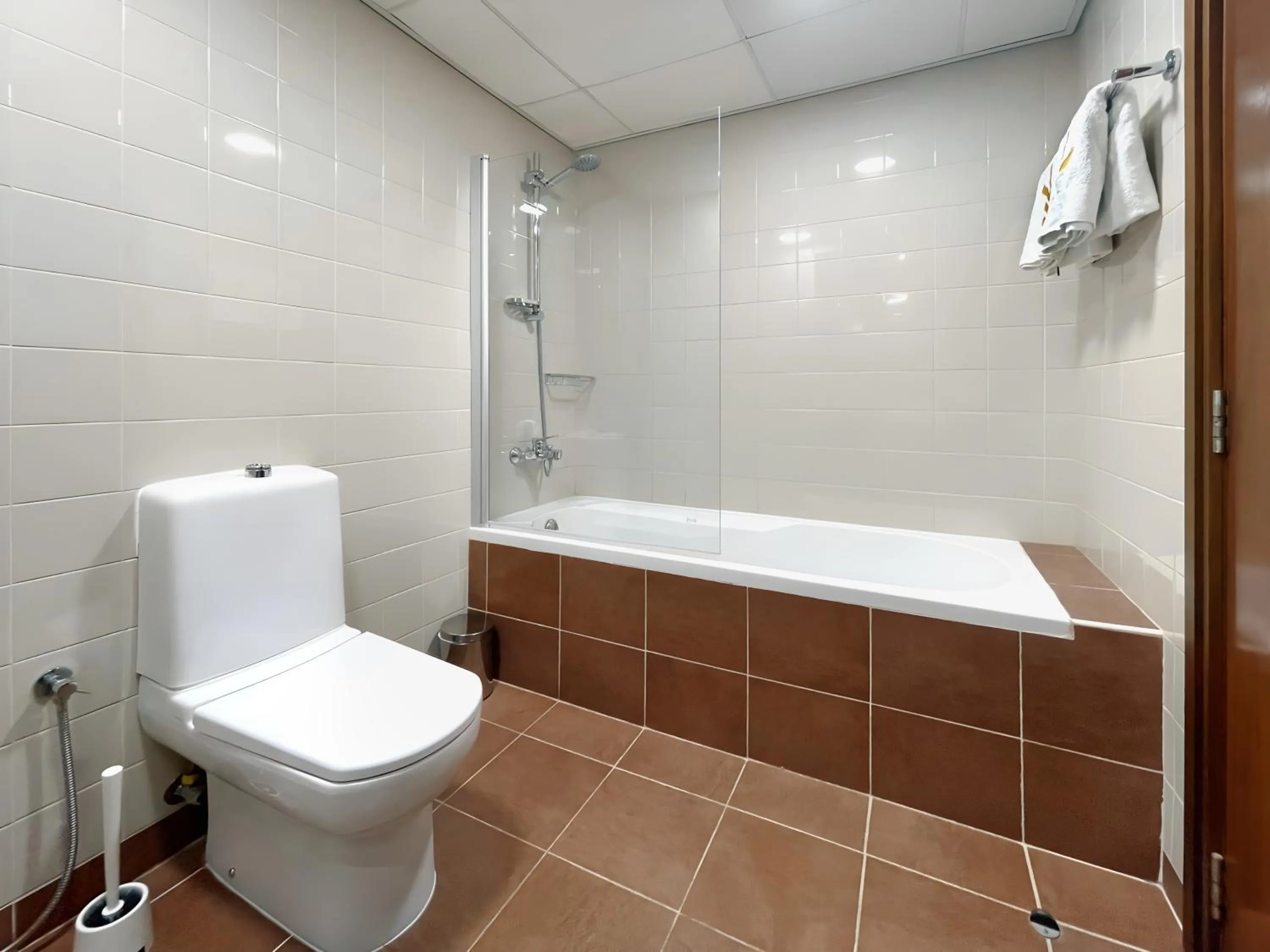 Bathroom in Emirates Sports Hotel, Dubai Sports City