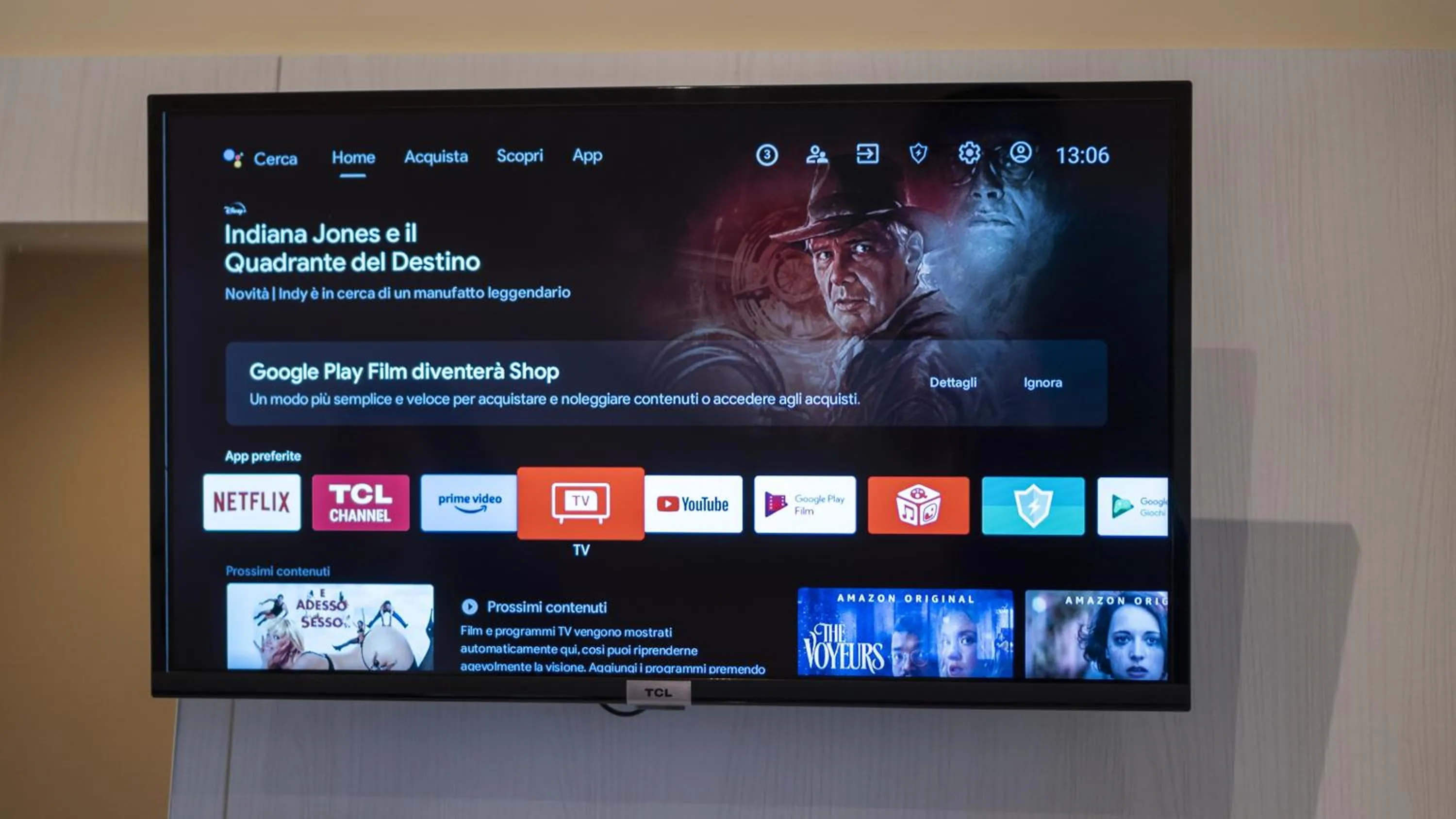 TV and multimedia in Hotel Rex Milano