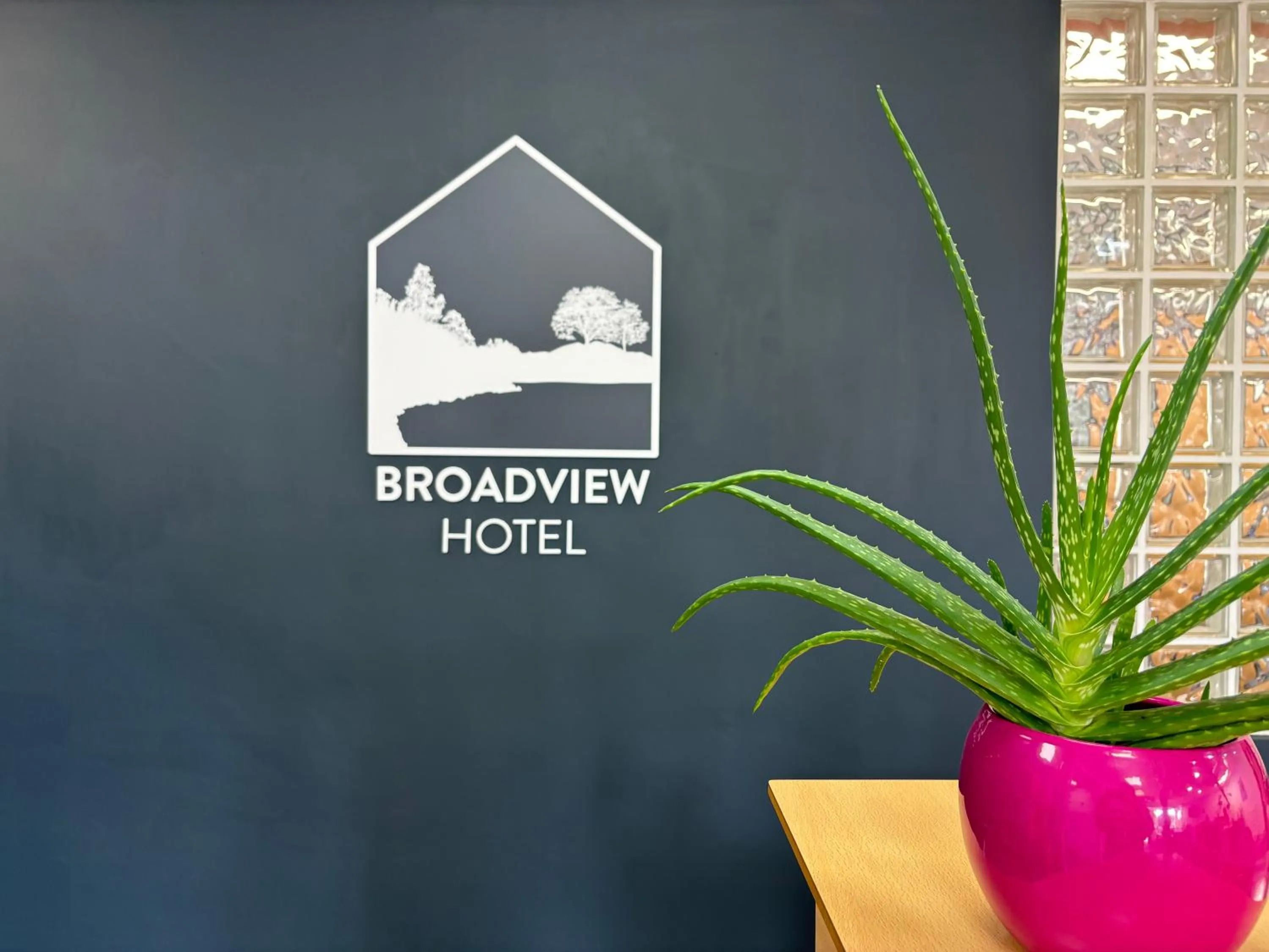 Lobby or reception in Broadview Hotel