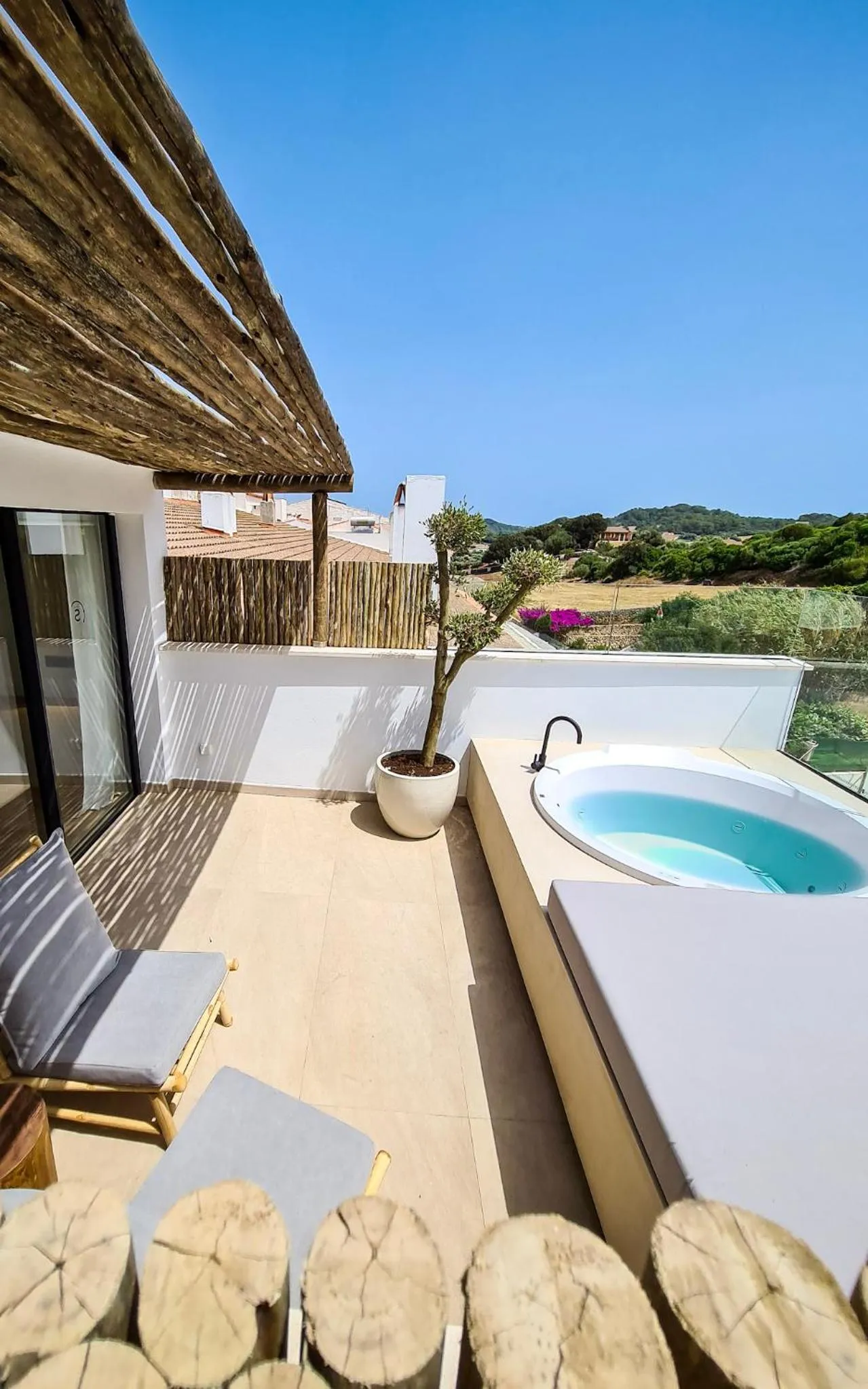 Natural landscape in S´Estancia Suites