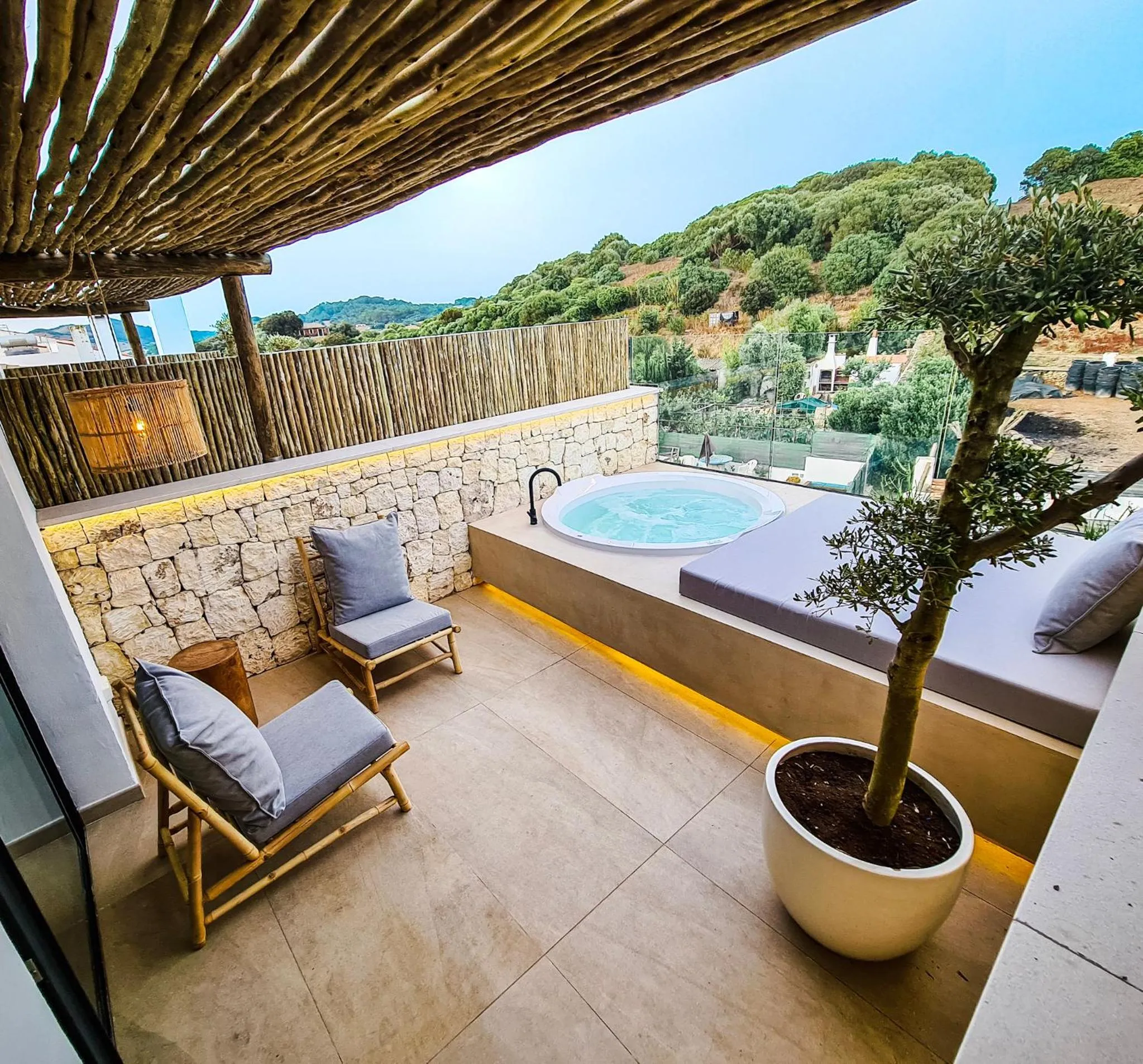 Natural landscape in S´Estancia Suites