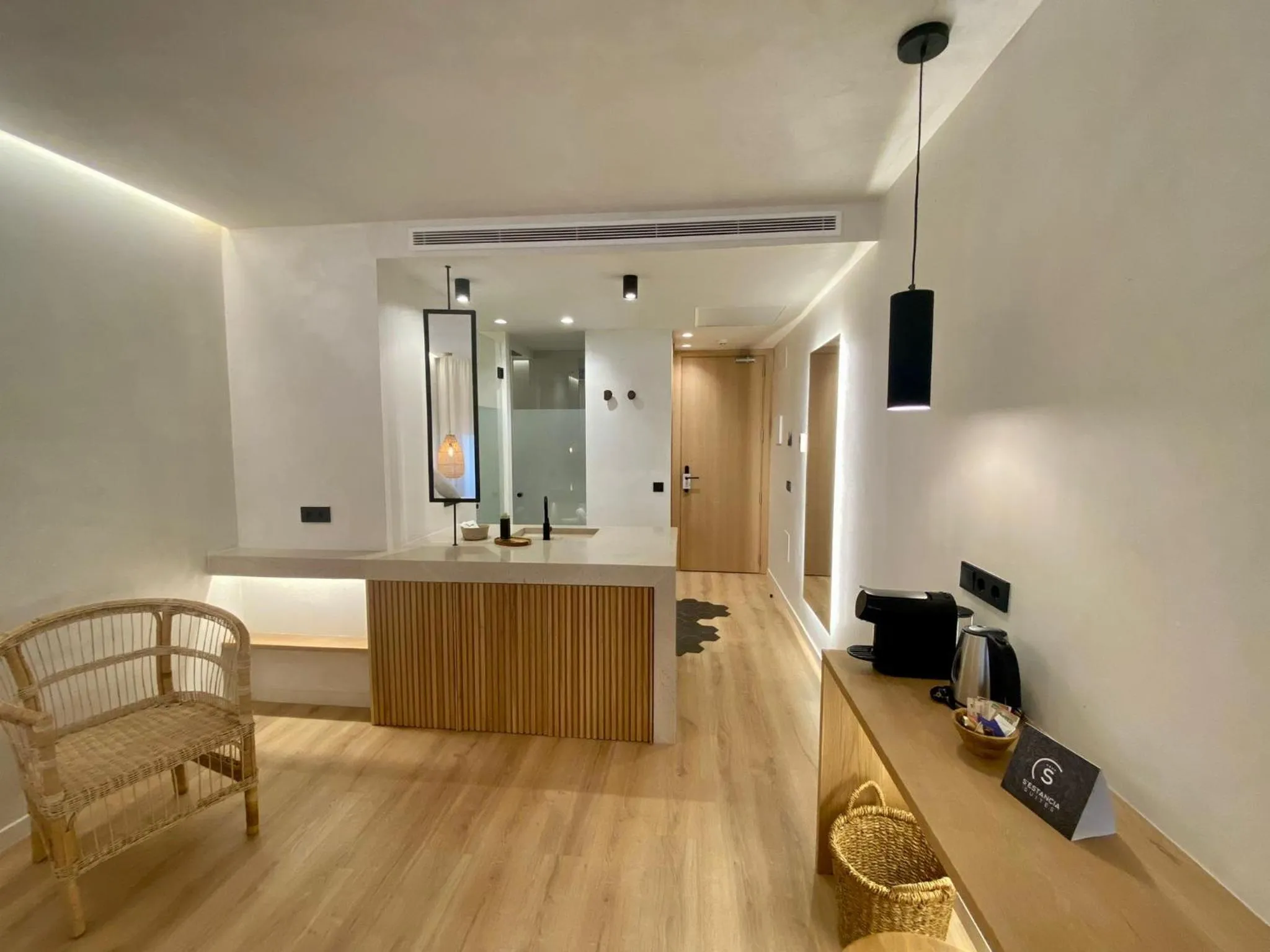 Bathroom in S´Estancia Suites