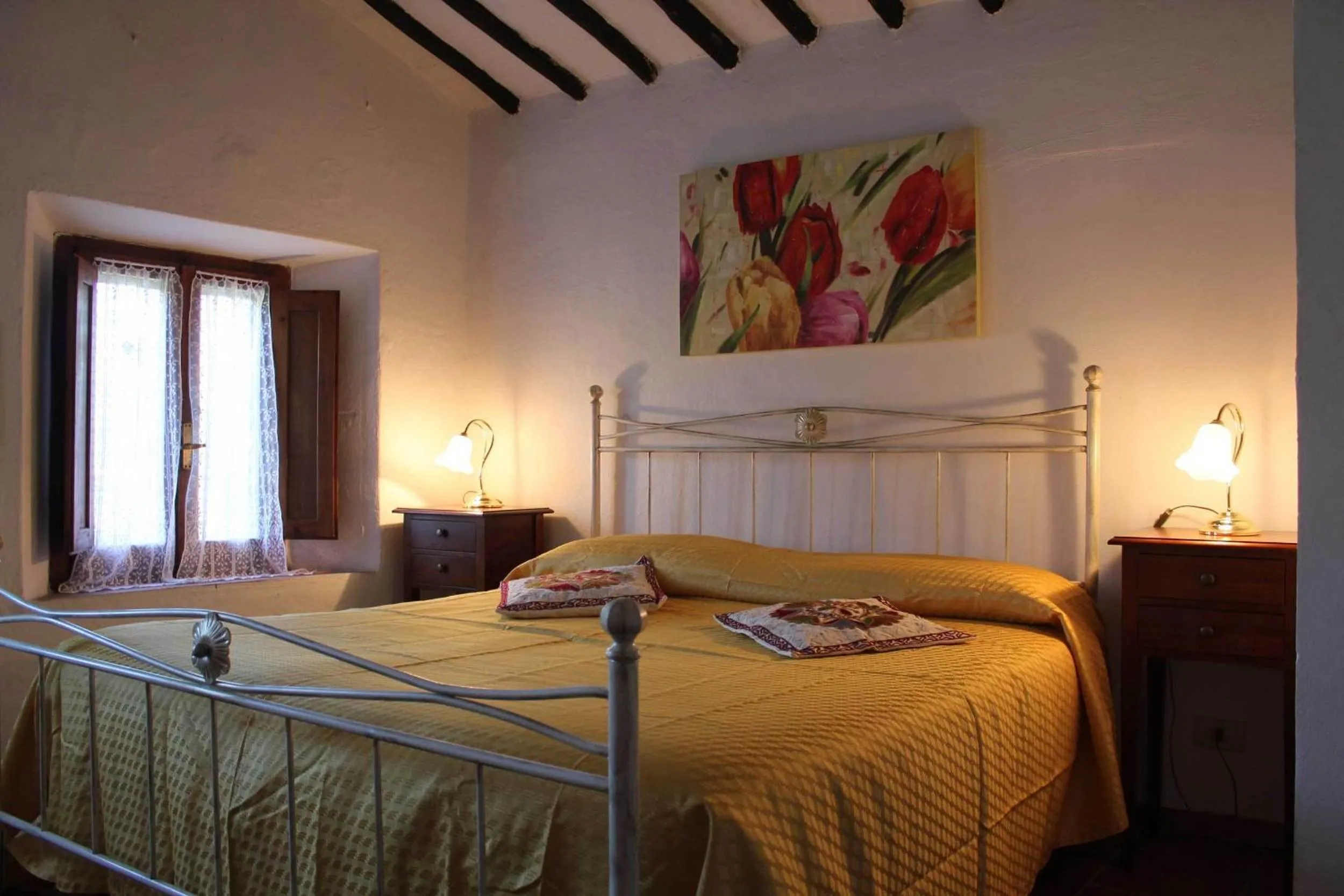Decorative detail, Bed in Agriturismo La Selva