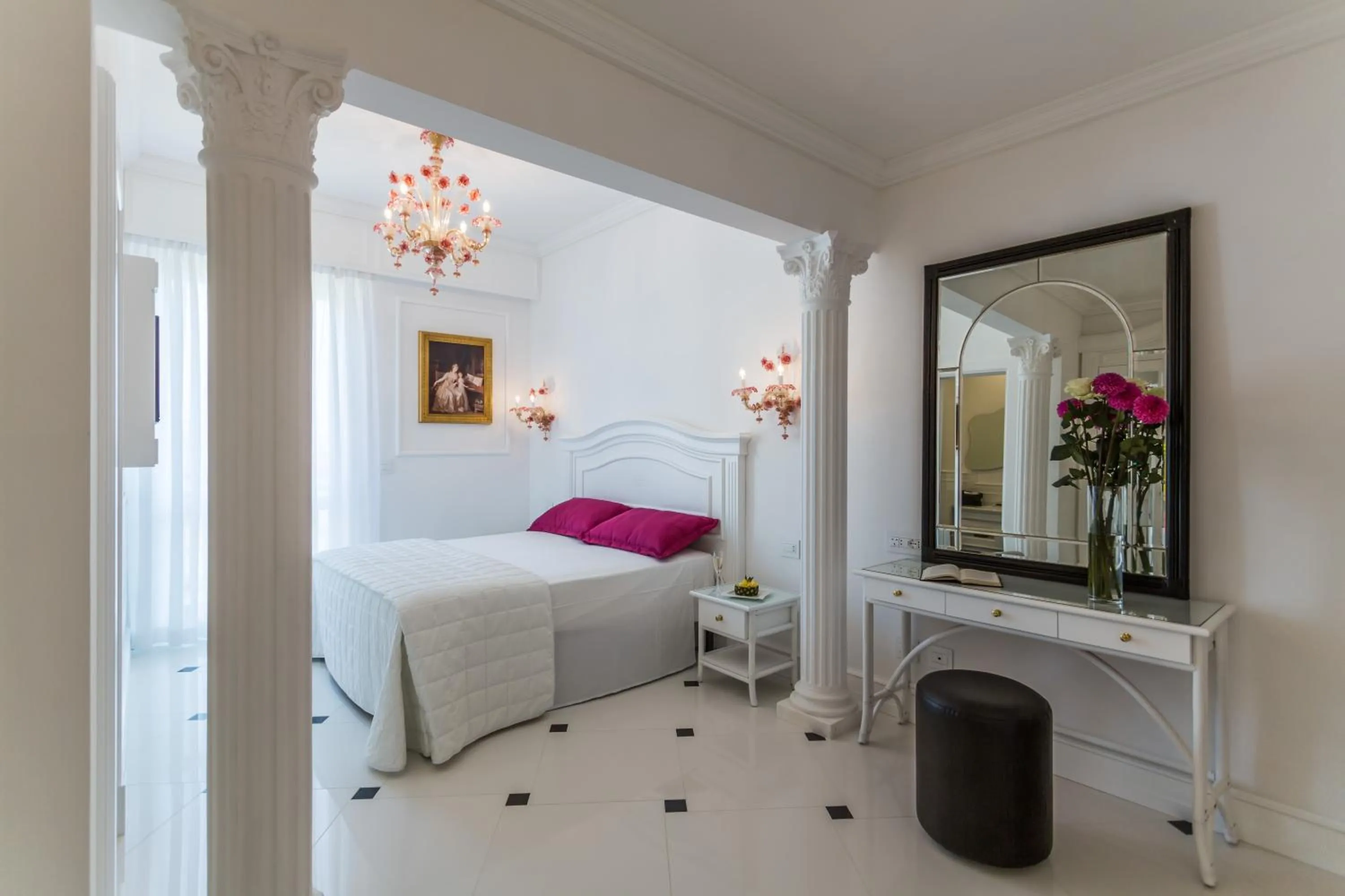 Bed in Hotel President