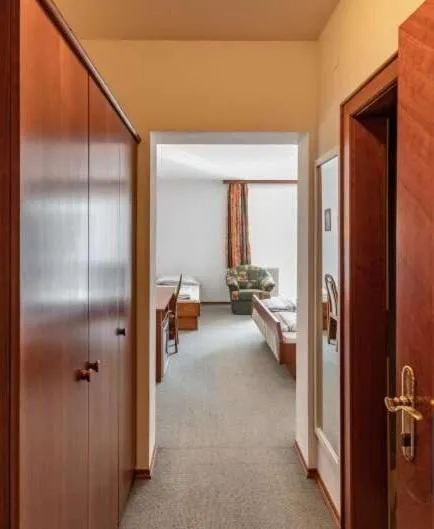 Photo of the whole room, Bed in Austria Traveller Hotel Lenzing