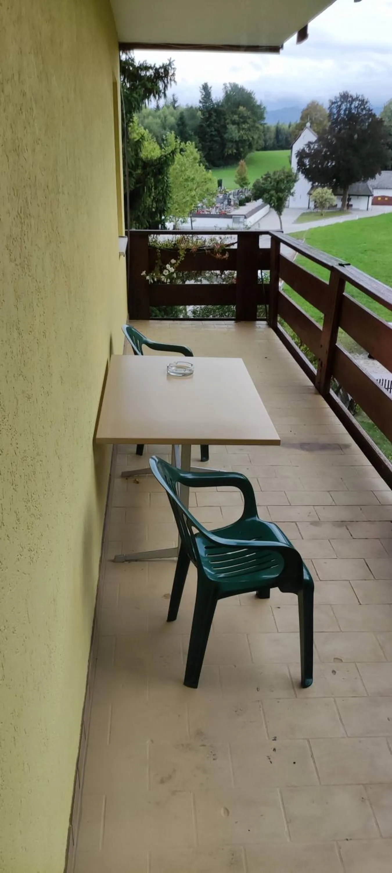 Balcony/Terrace in Austria Traveller Hotel Lenzing