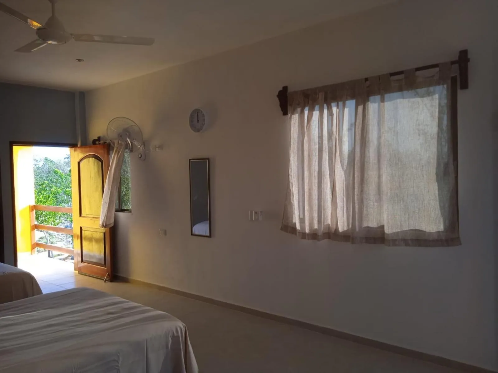 Bed in Ecohotel Shalom