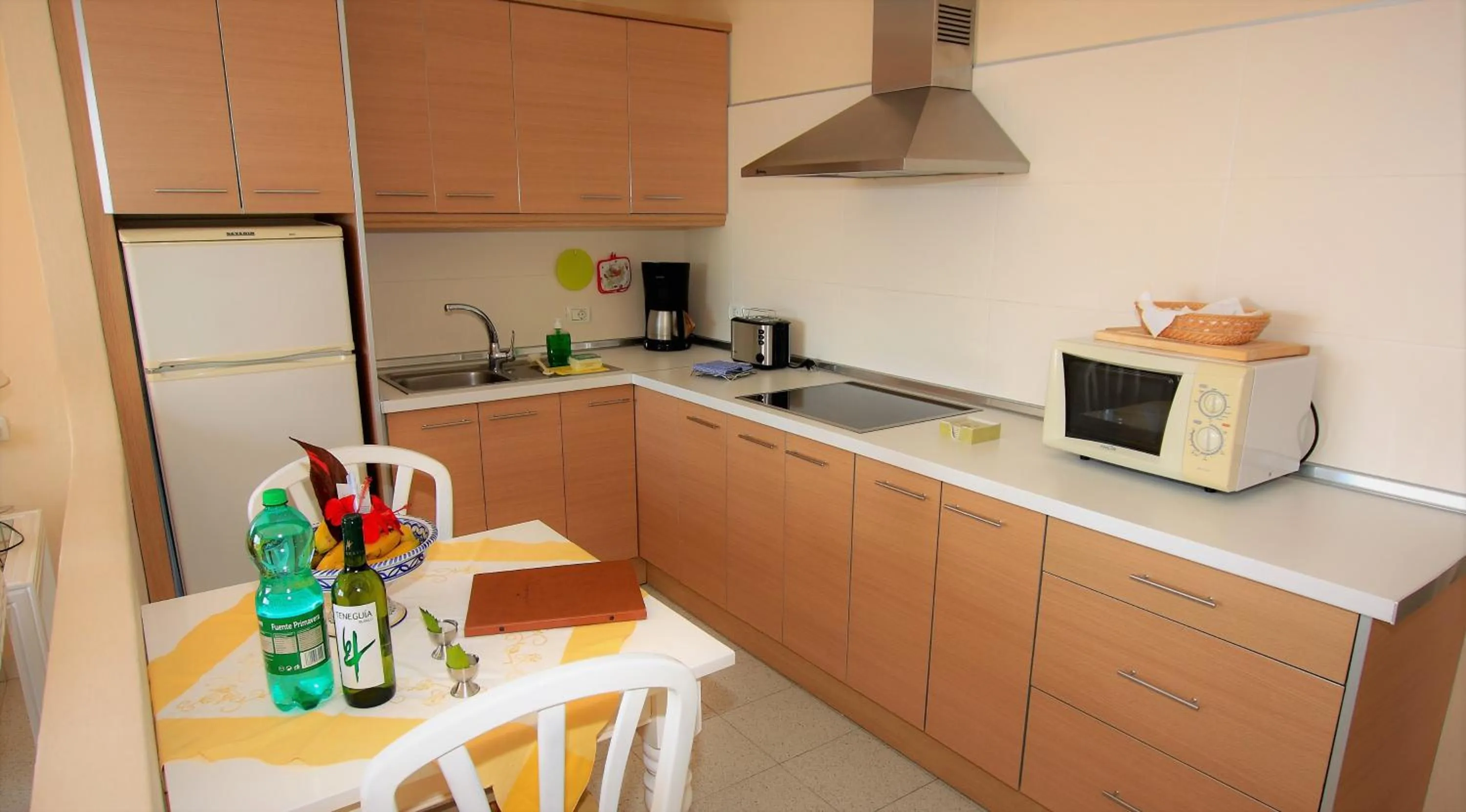 Kitchen or kitchenette in La Palma Jardín Resort