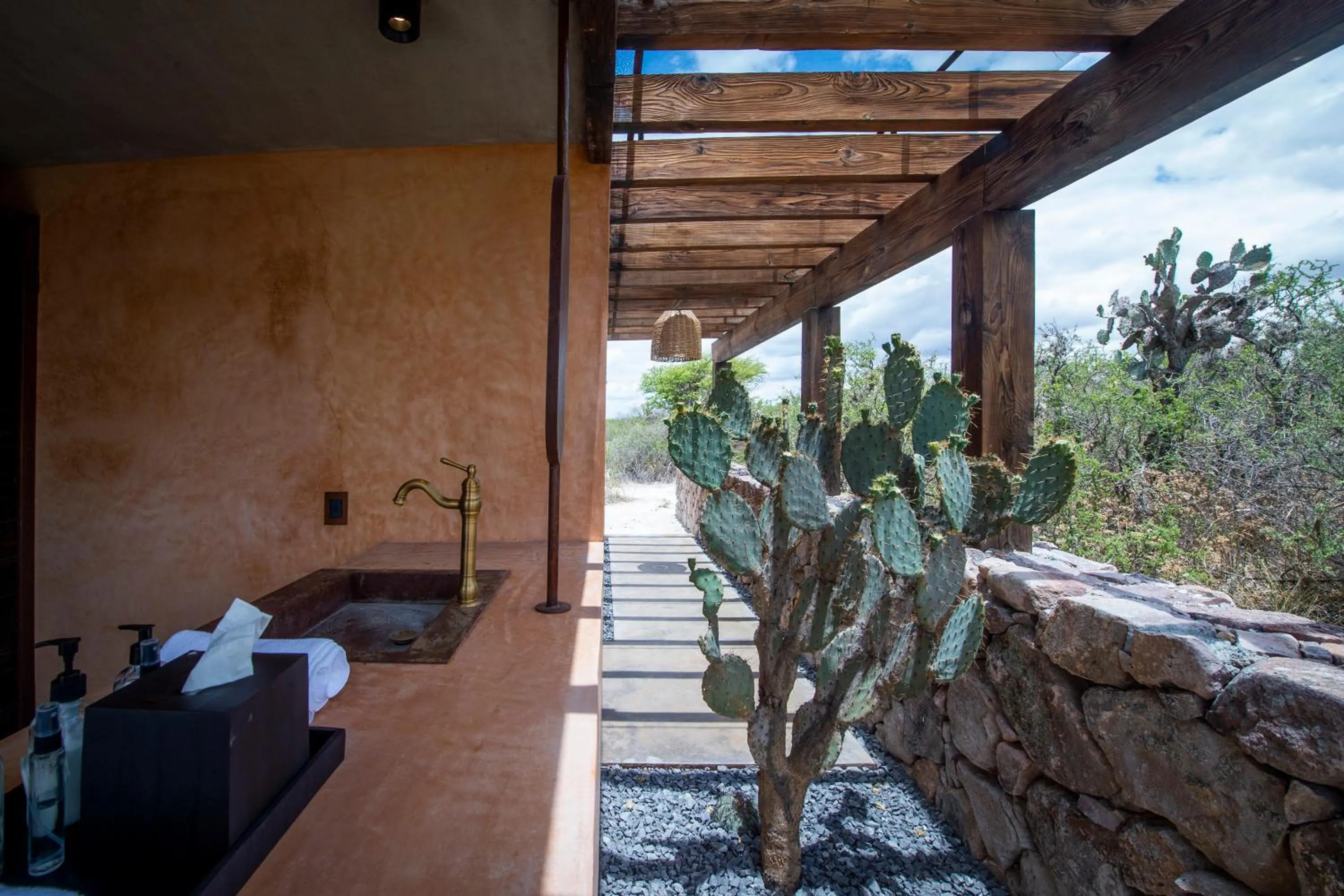 Patio in Viatura Omún, San Miguel de Allende, with Optional All Inclusive