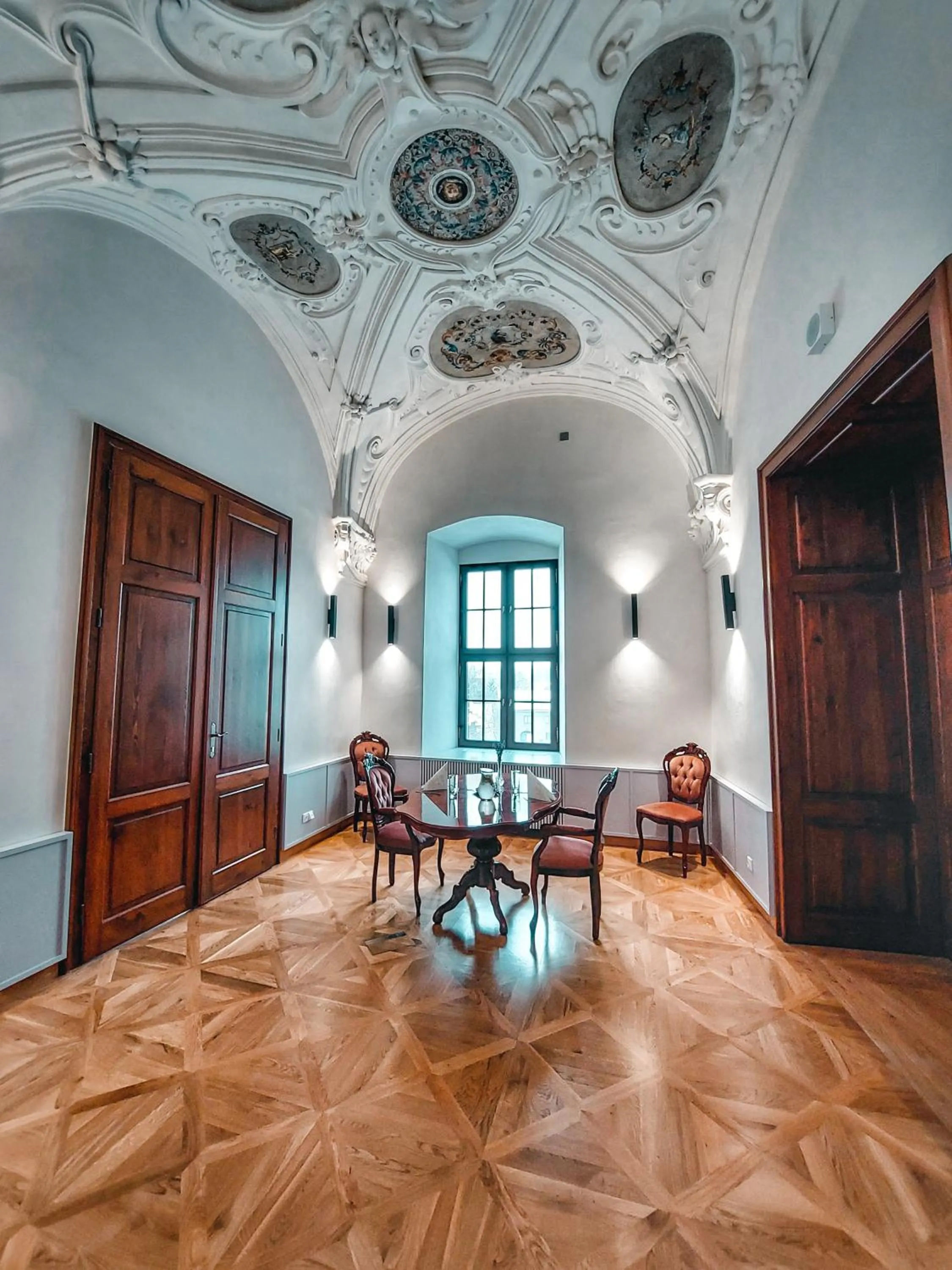 Seating area in Zámek Třešť