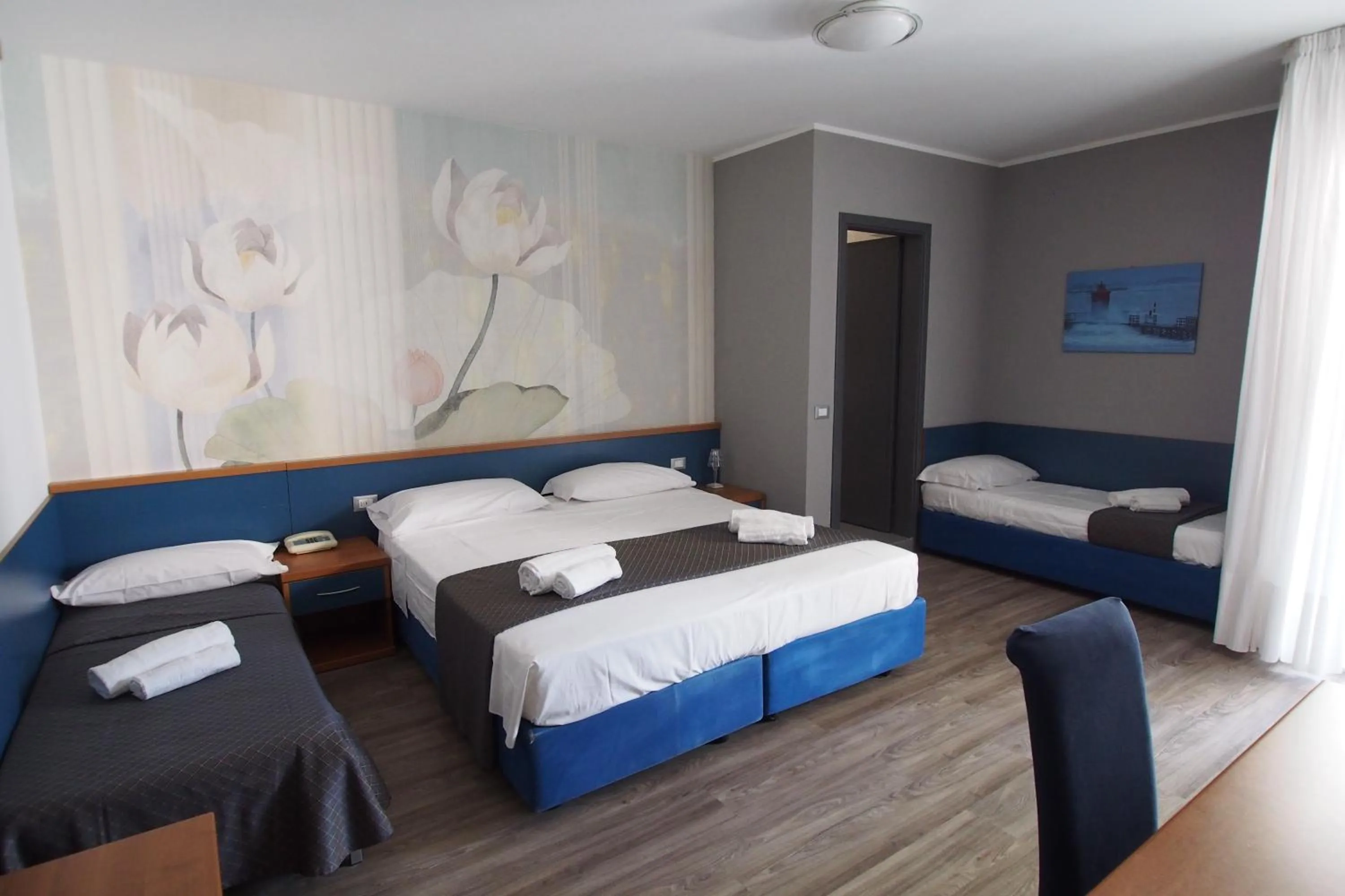 Bed in Hotel Bella Venezia Mare