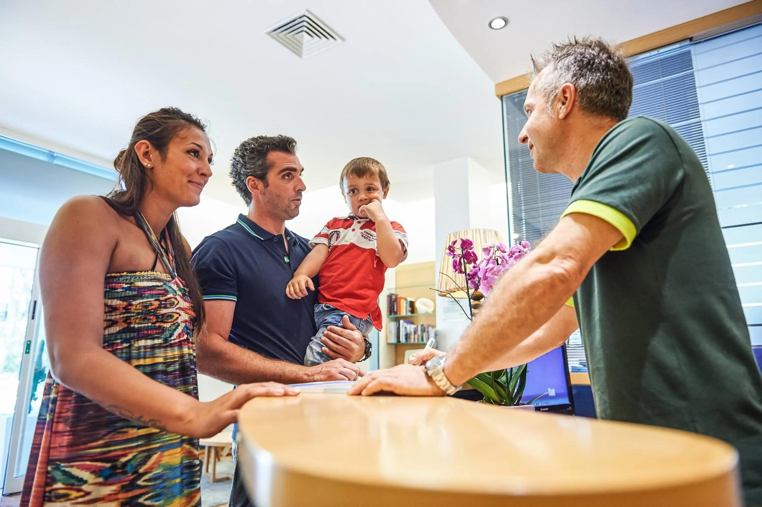 Family in Hotel Bella Venezia Mare
