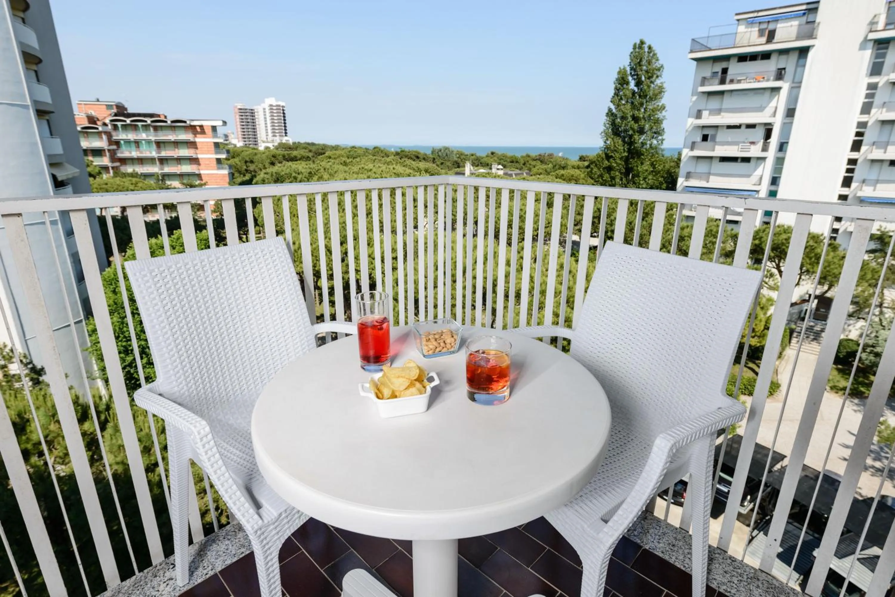 Balcony/Terrace in Hotel Bella Venezia Mare