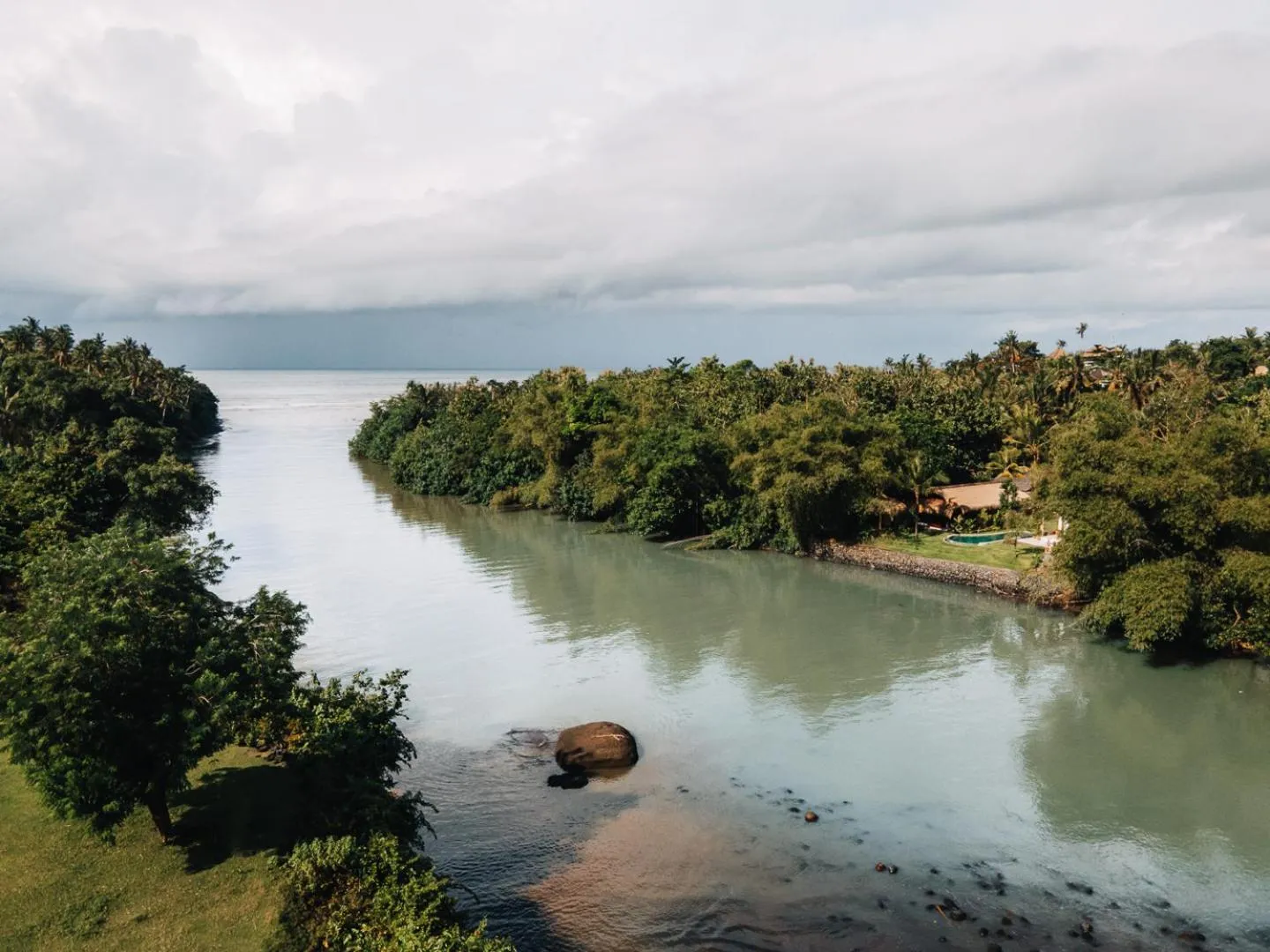 Bird's eye view in Yama Balian