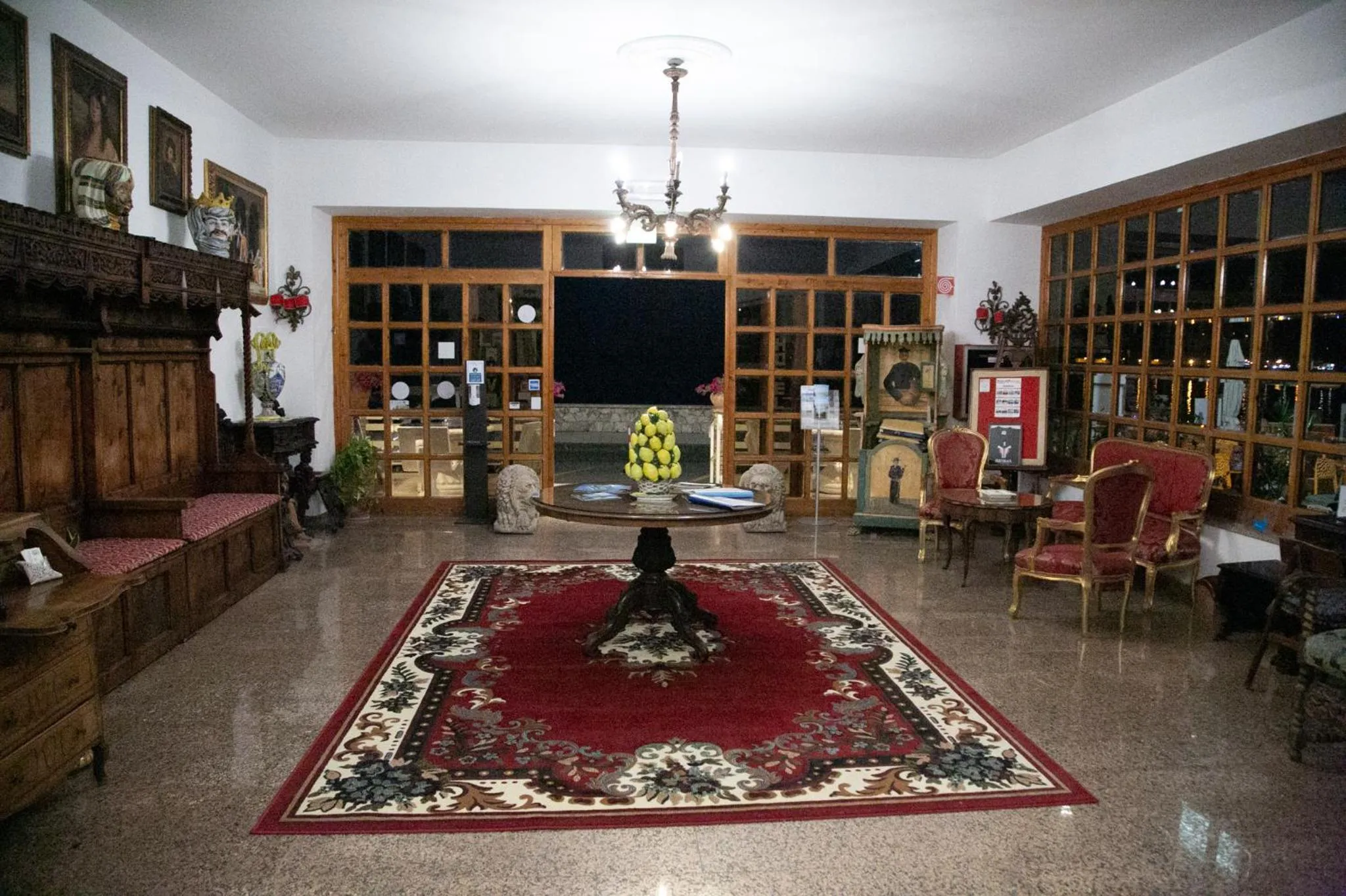 Lobby or reception in Hotel La Riva