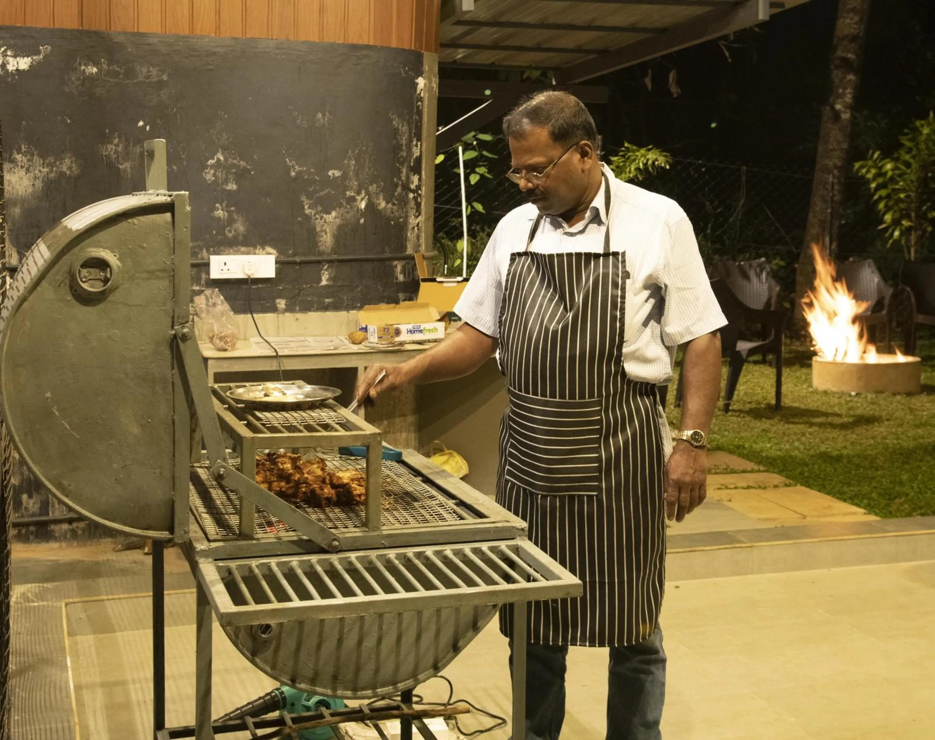 BBQ facilities in K Mansion