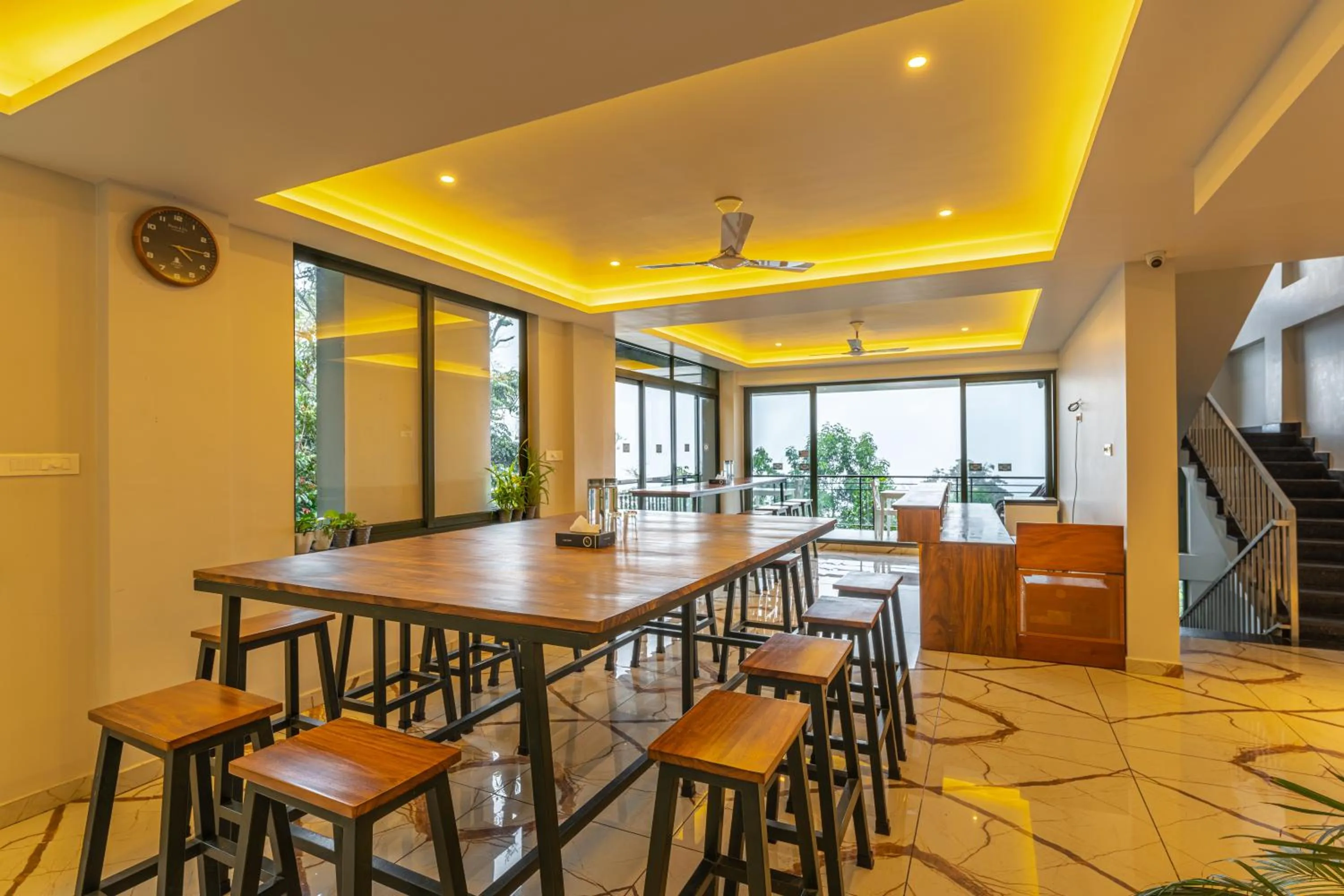Dining area in K Mansion