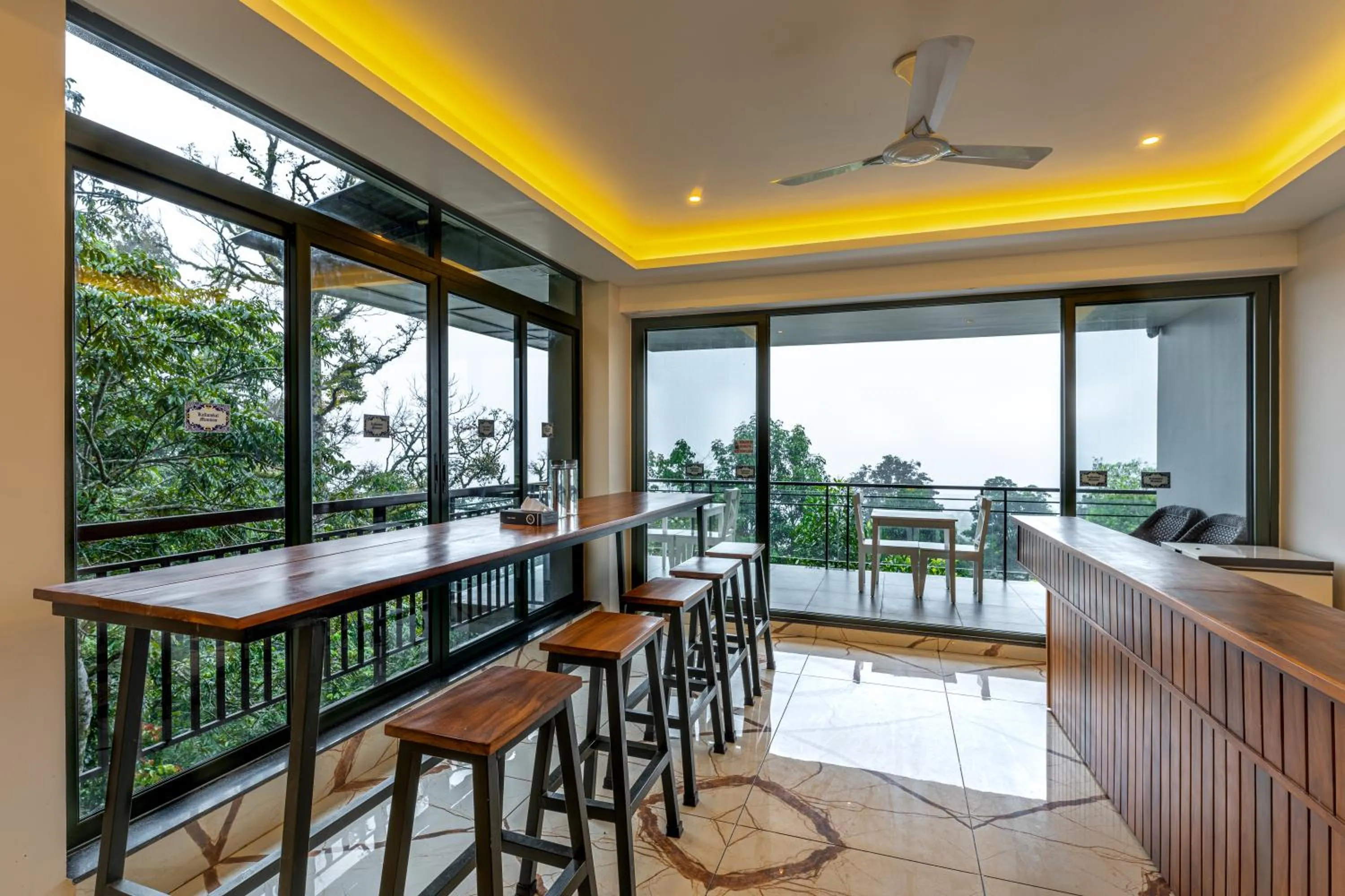 Dining area in K Mansion