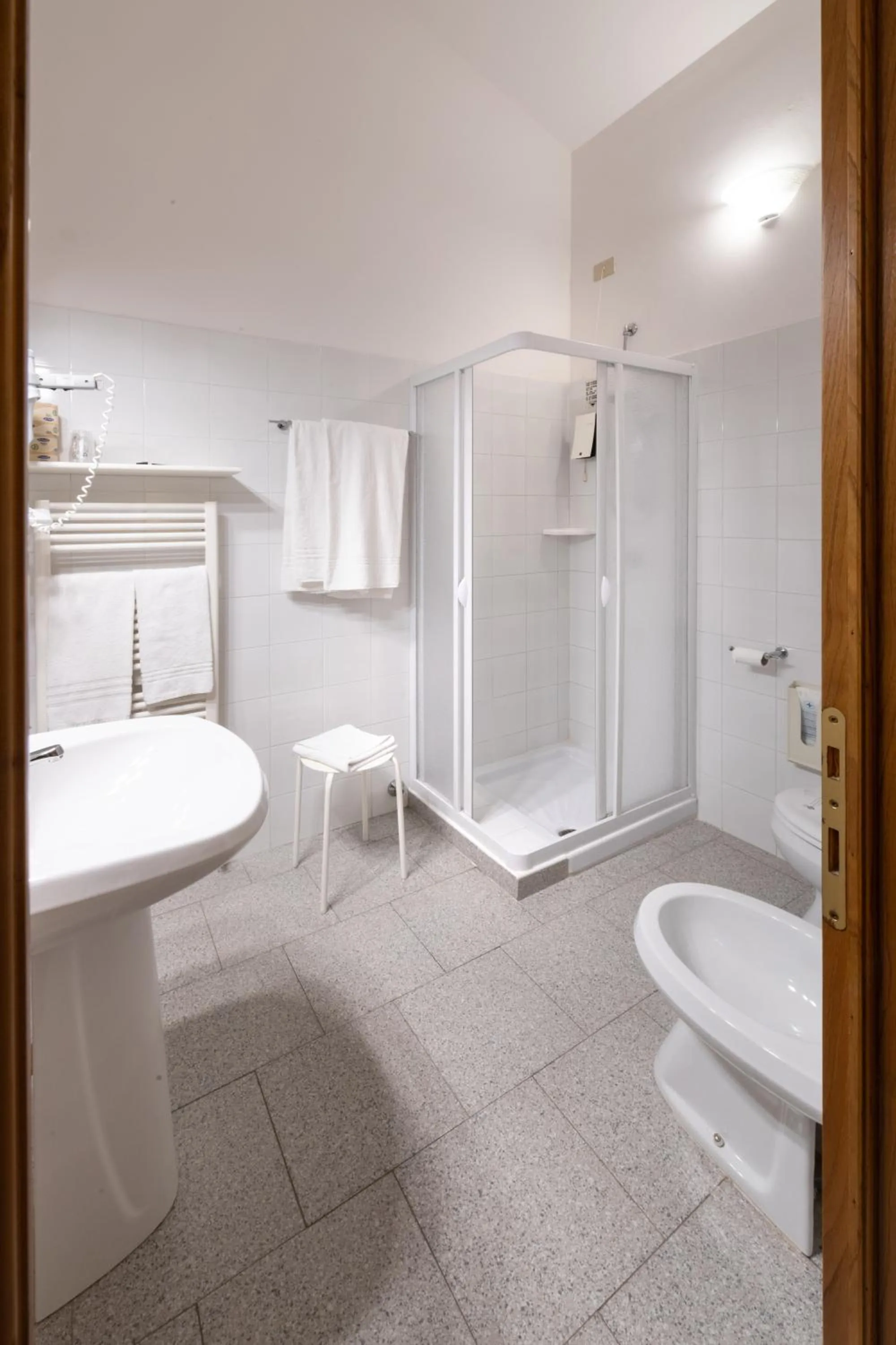 Shower in Le Volpaie