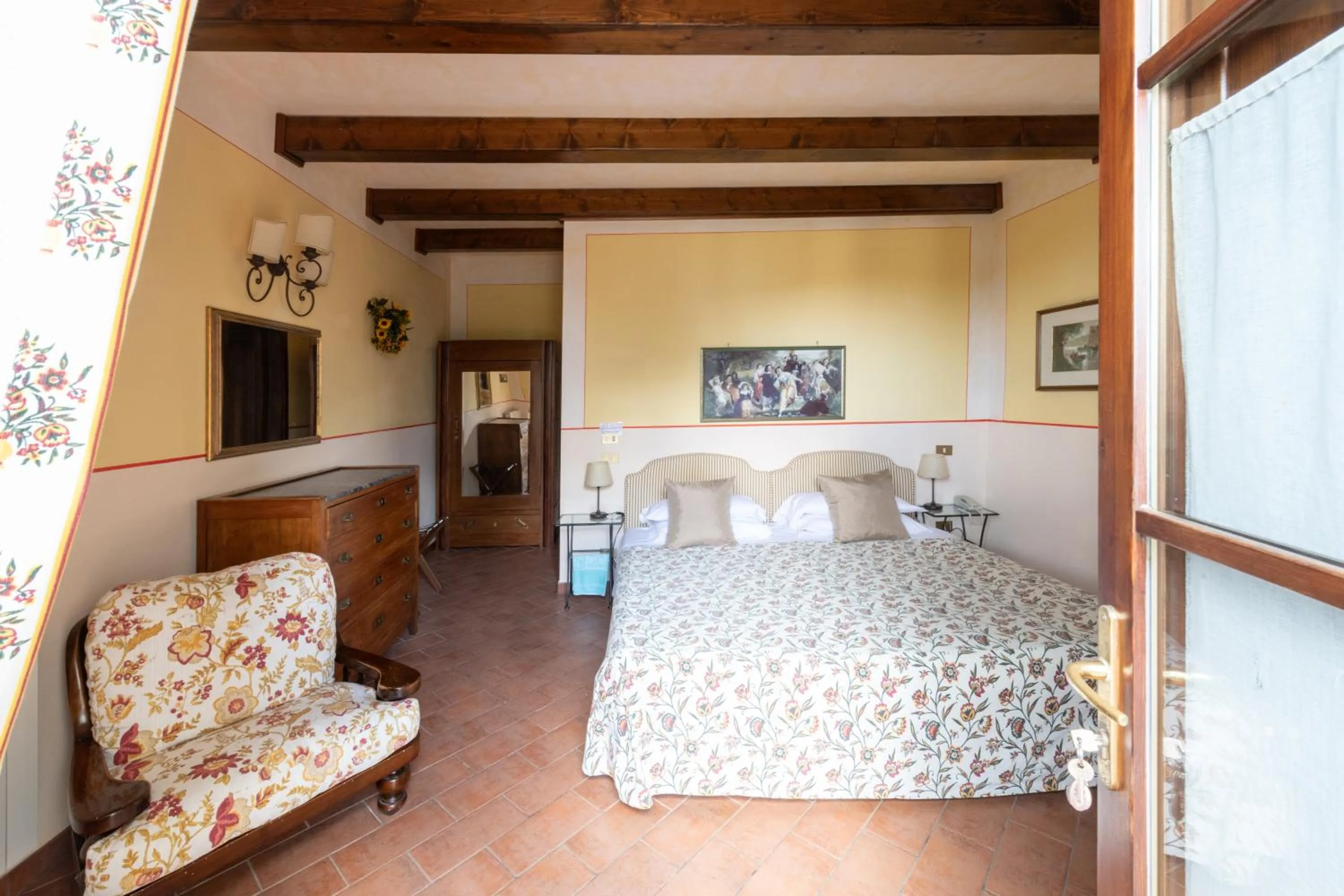 Bedroom, Bed in Le Volpaie