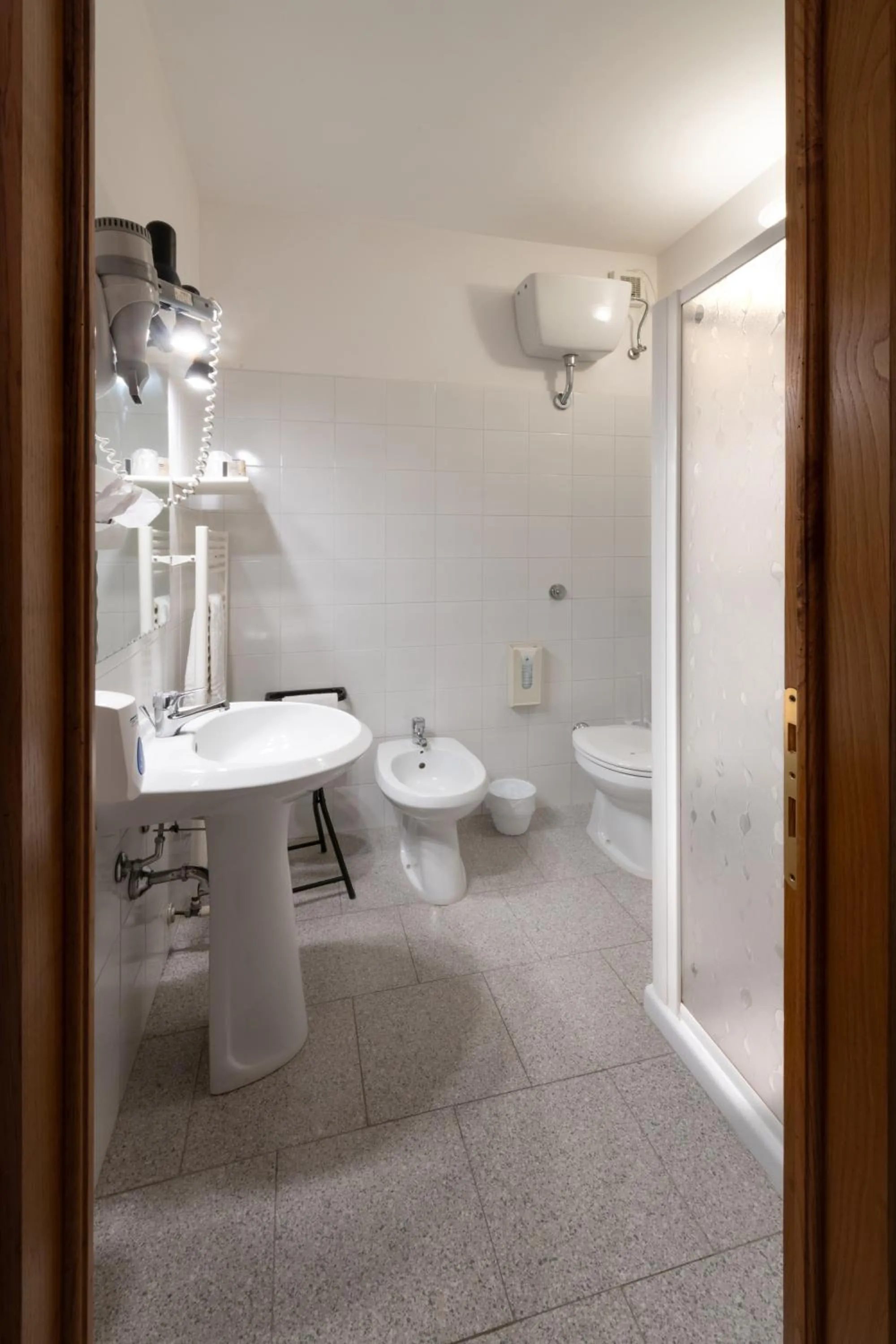 Shower in Le Volpaie