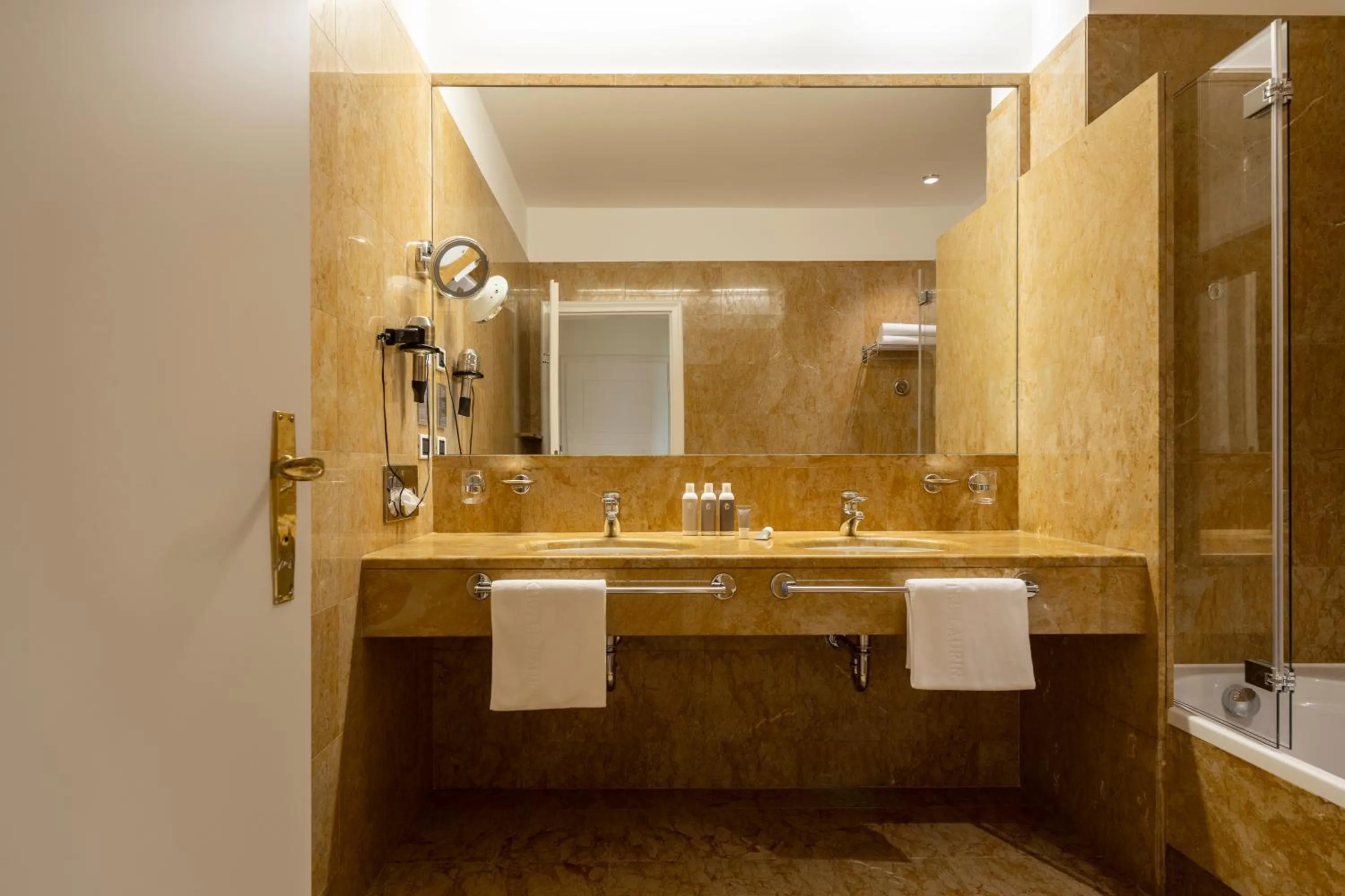 Bathroom in Parkhotel Laurin