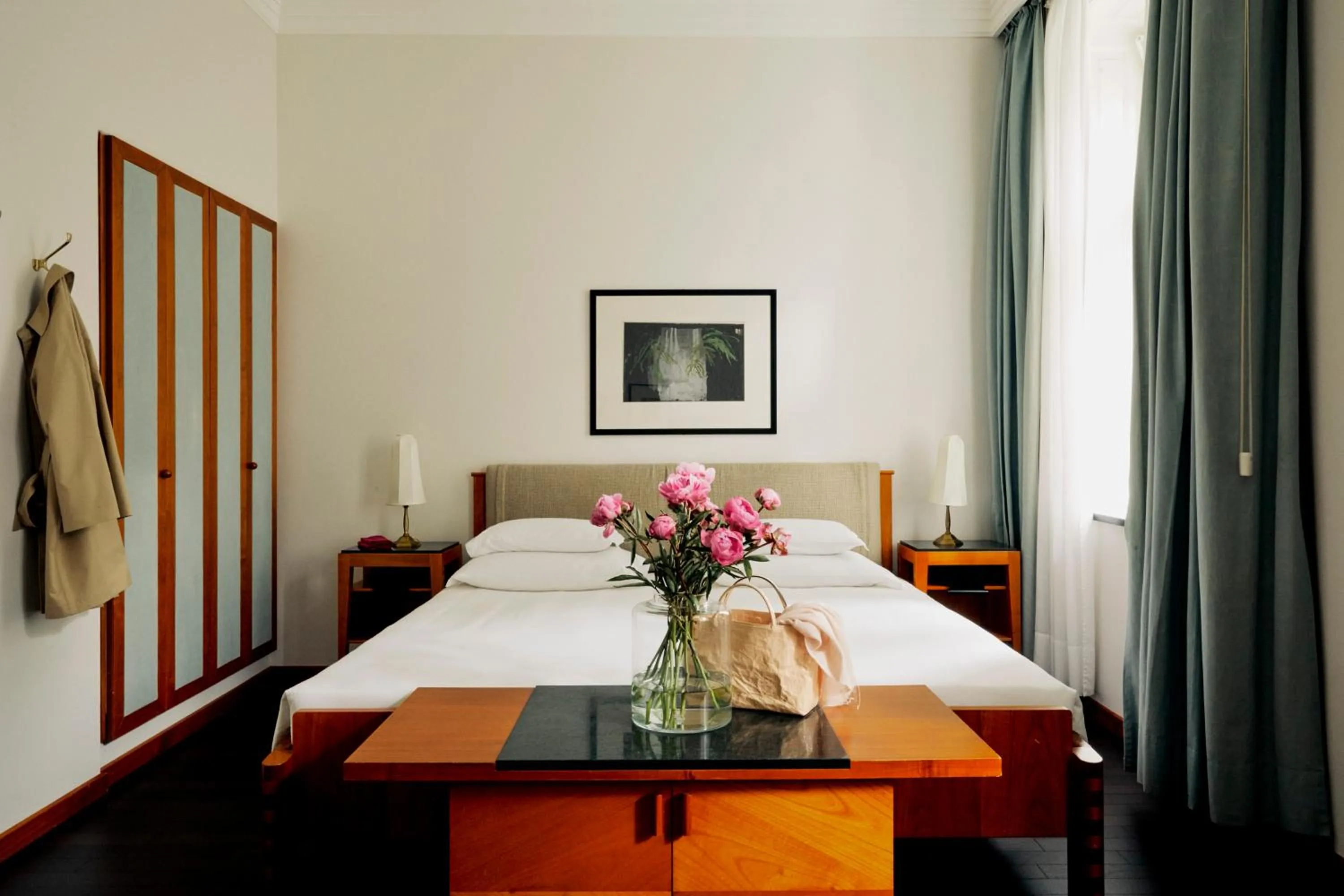 Bed in Parkhotel Laurin