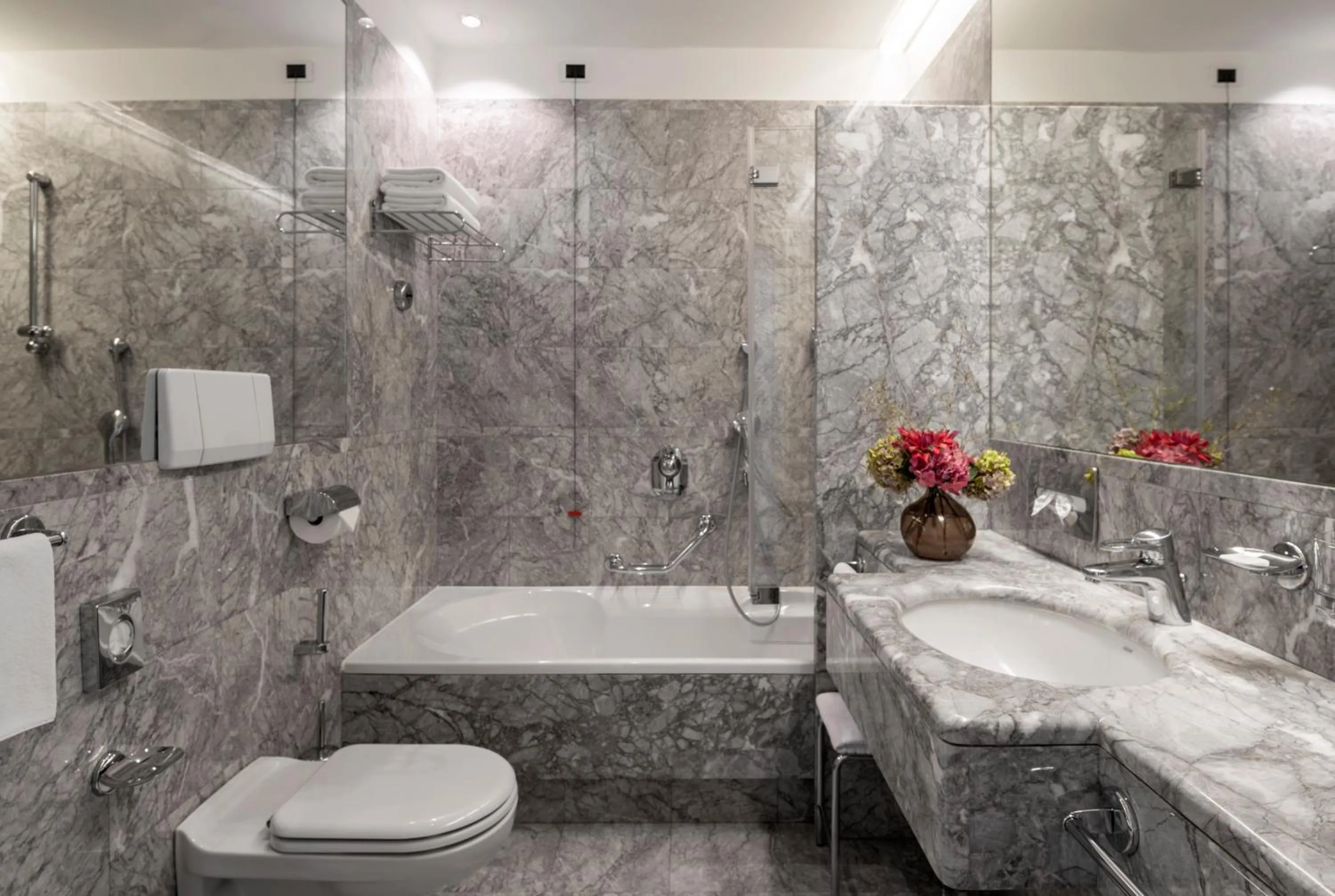 Bathroom in Parkhotel Laurin