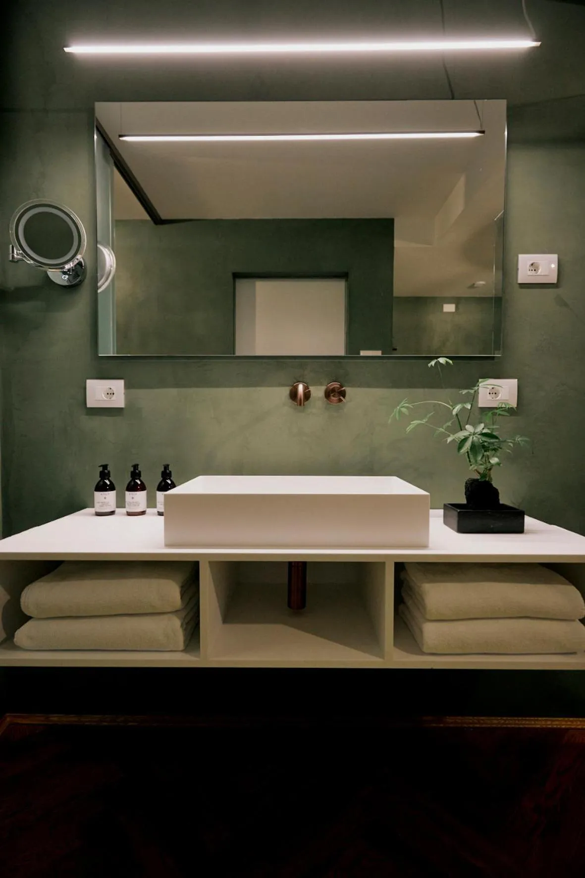 Bathroom in Parkhotel Laurin