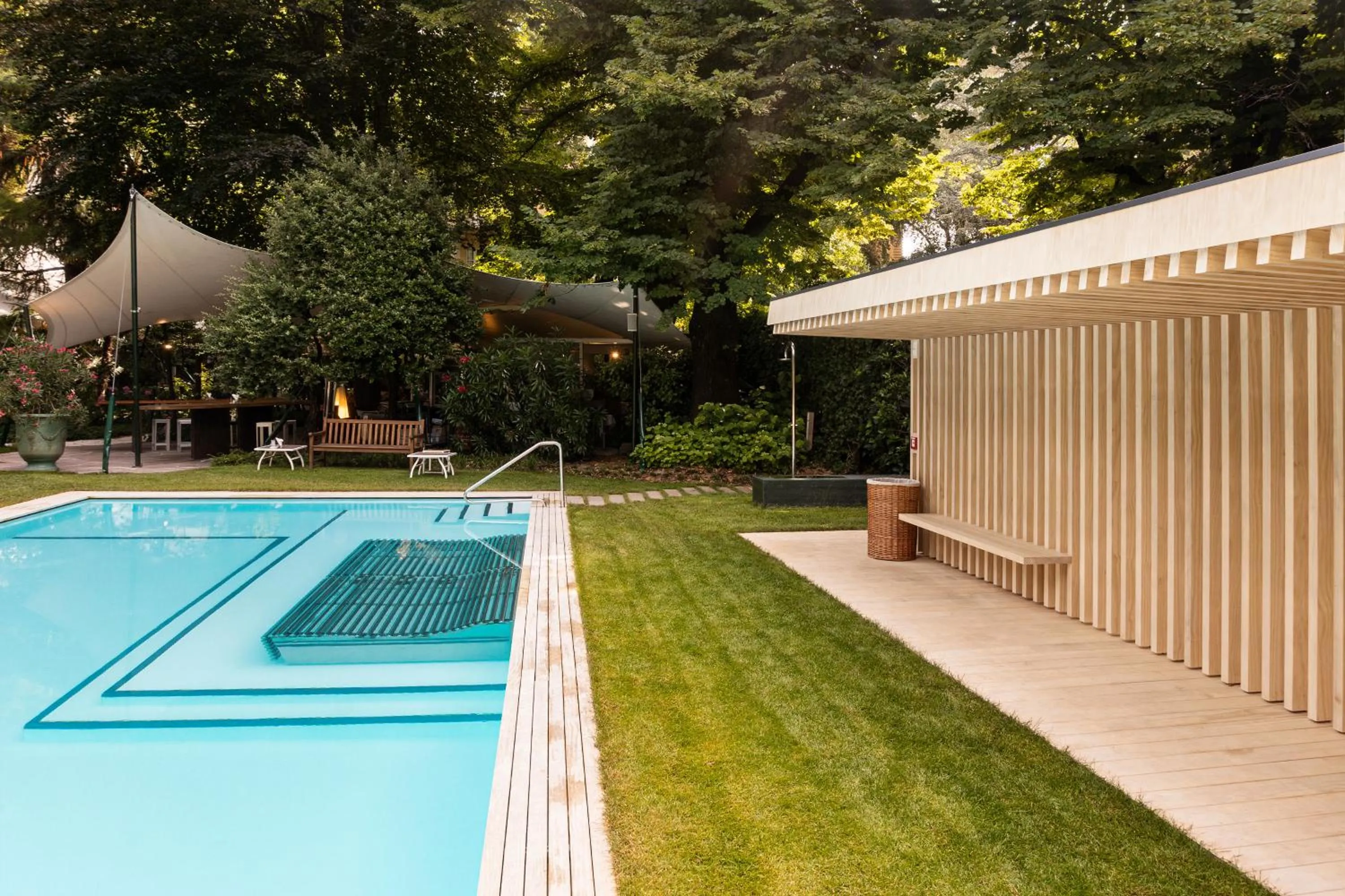 Garden in Parkhotel Laurin