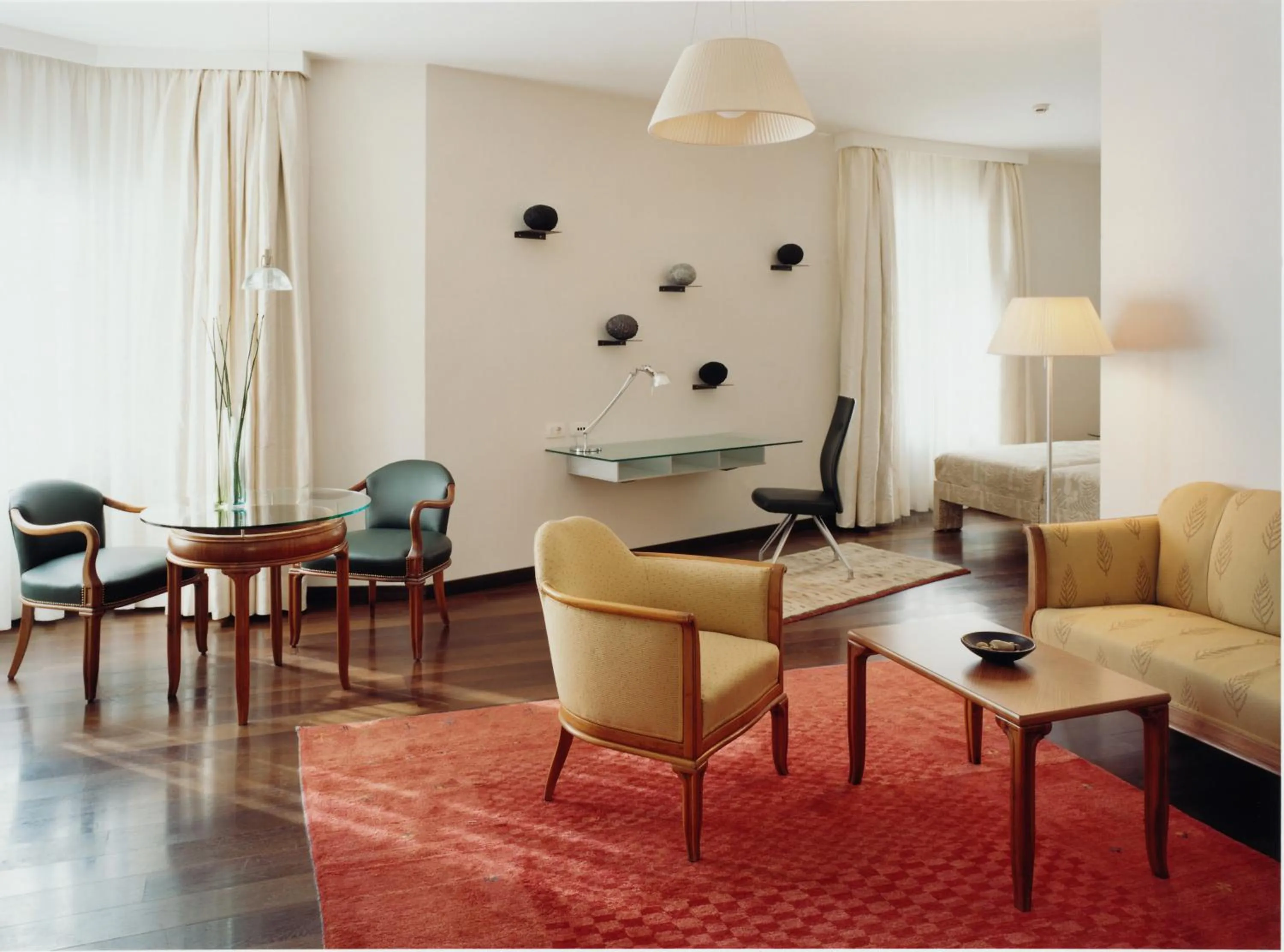 Living room in Hotel Greif, a Member of Design Hotels