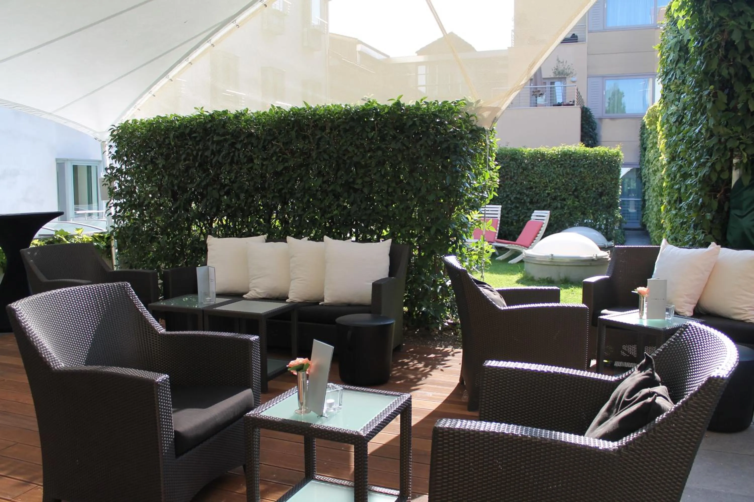 Balcony/Terrace in Hotel Greif, a Member of Design Hotels