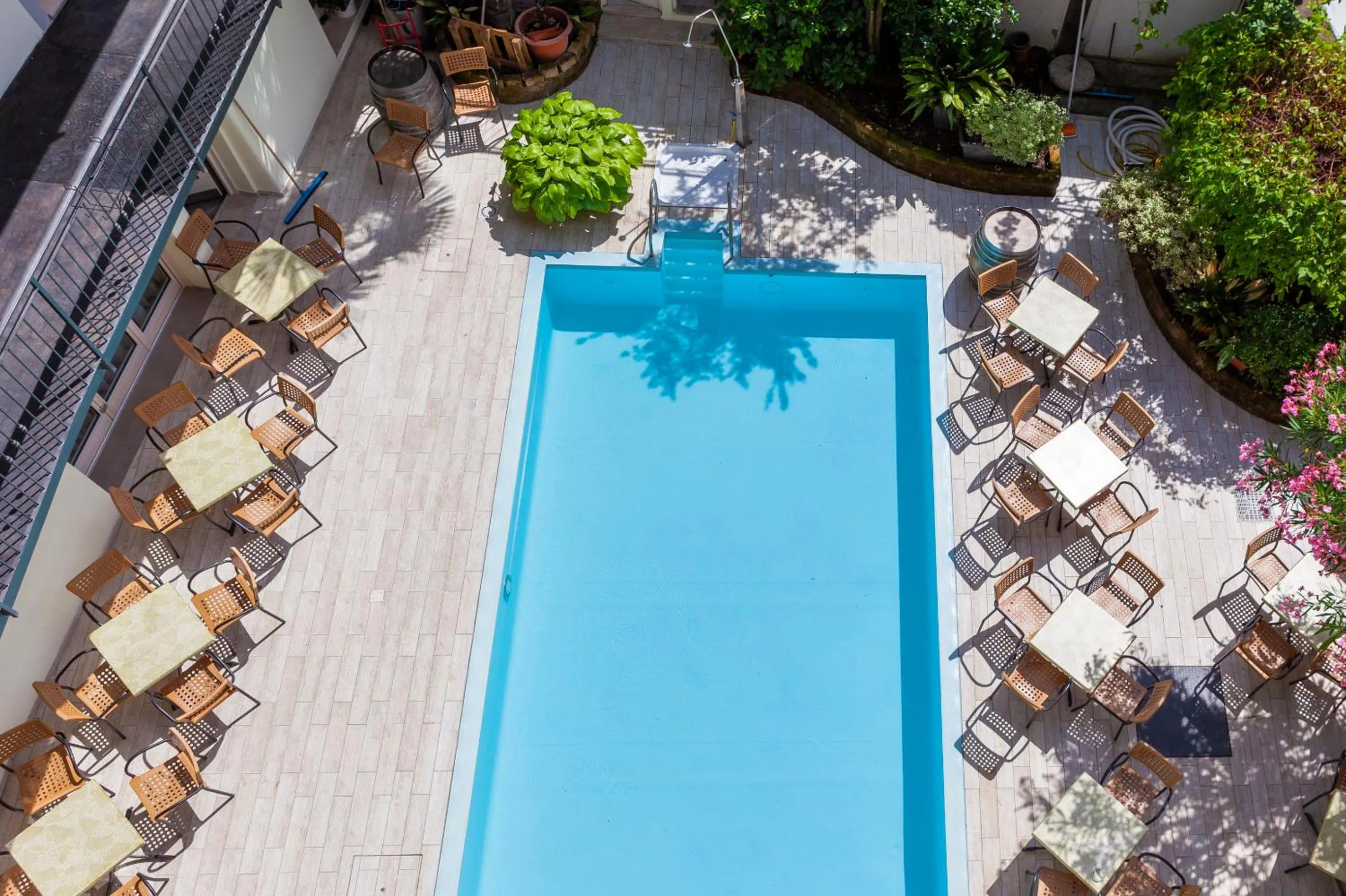 Pool view in epOche Hotel Zanella 1889